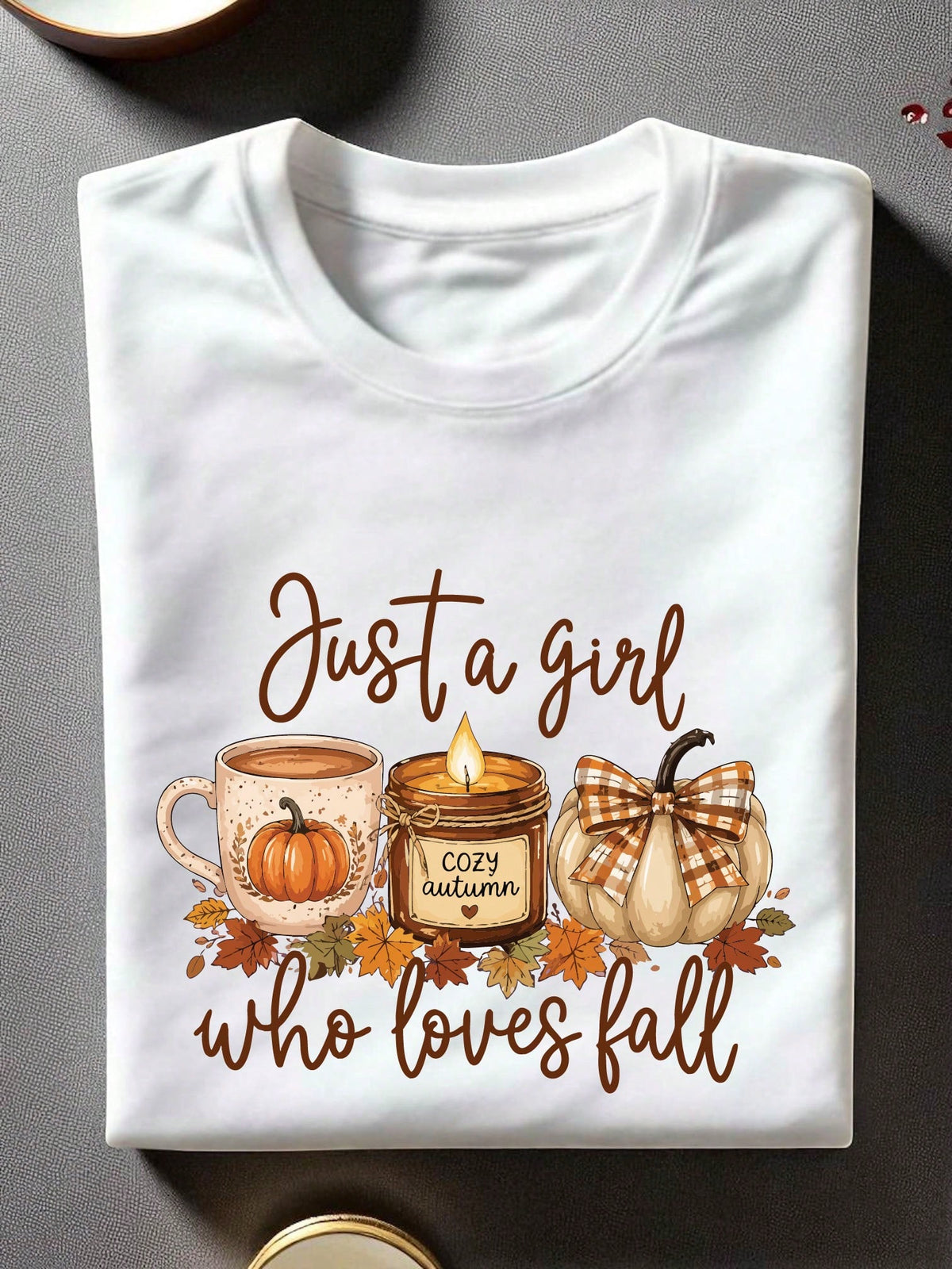 Just A Girl Who Loves Fall Unisex T-Shirt