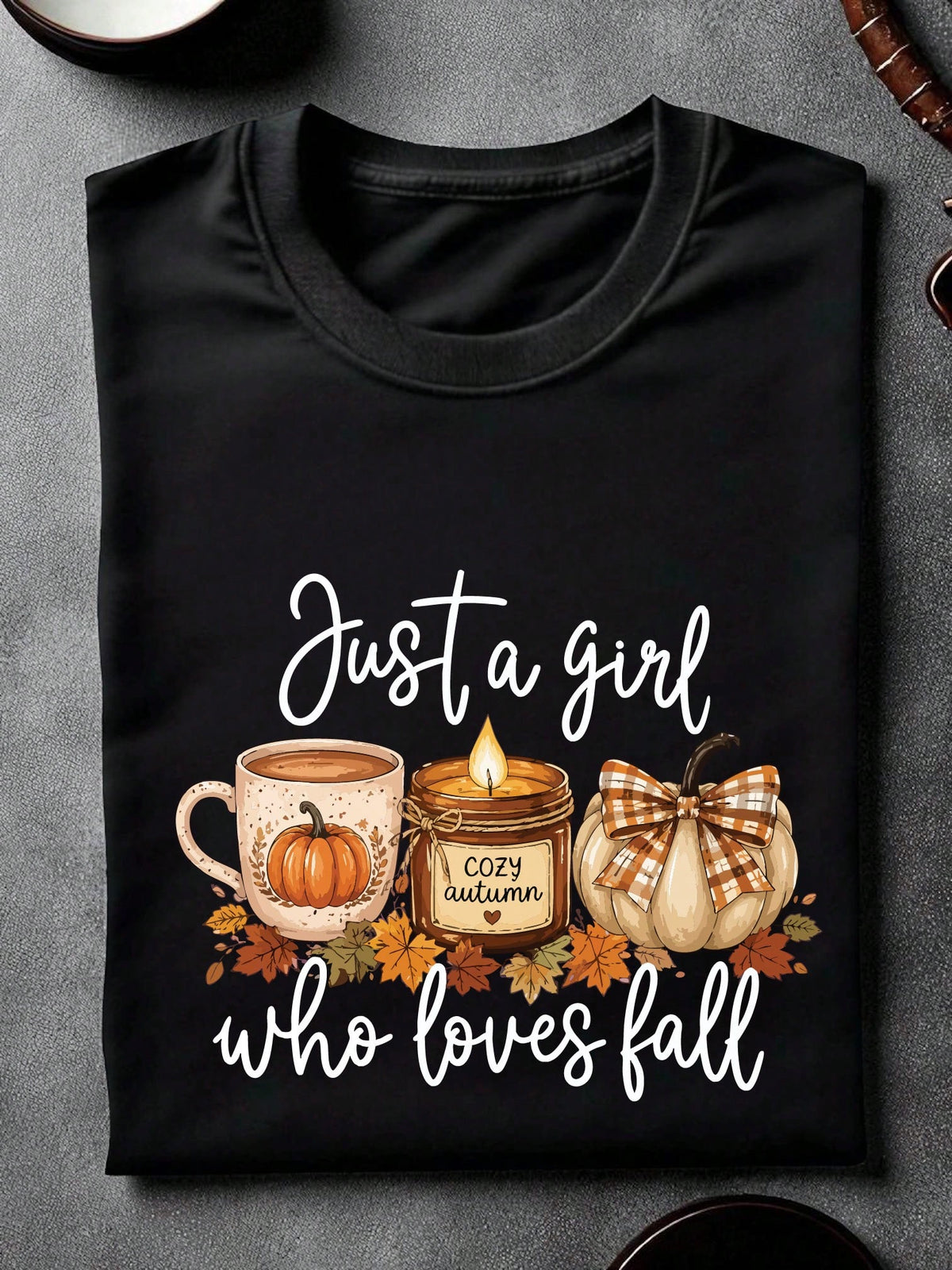 Just A Girl Who Loves Fall Unisex T-Shirt