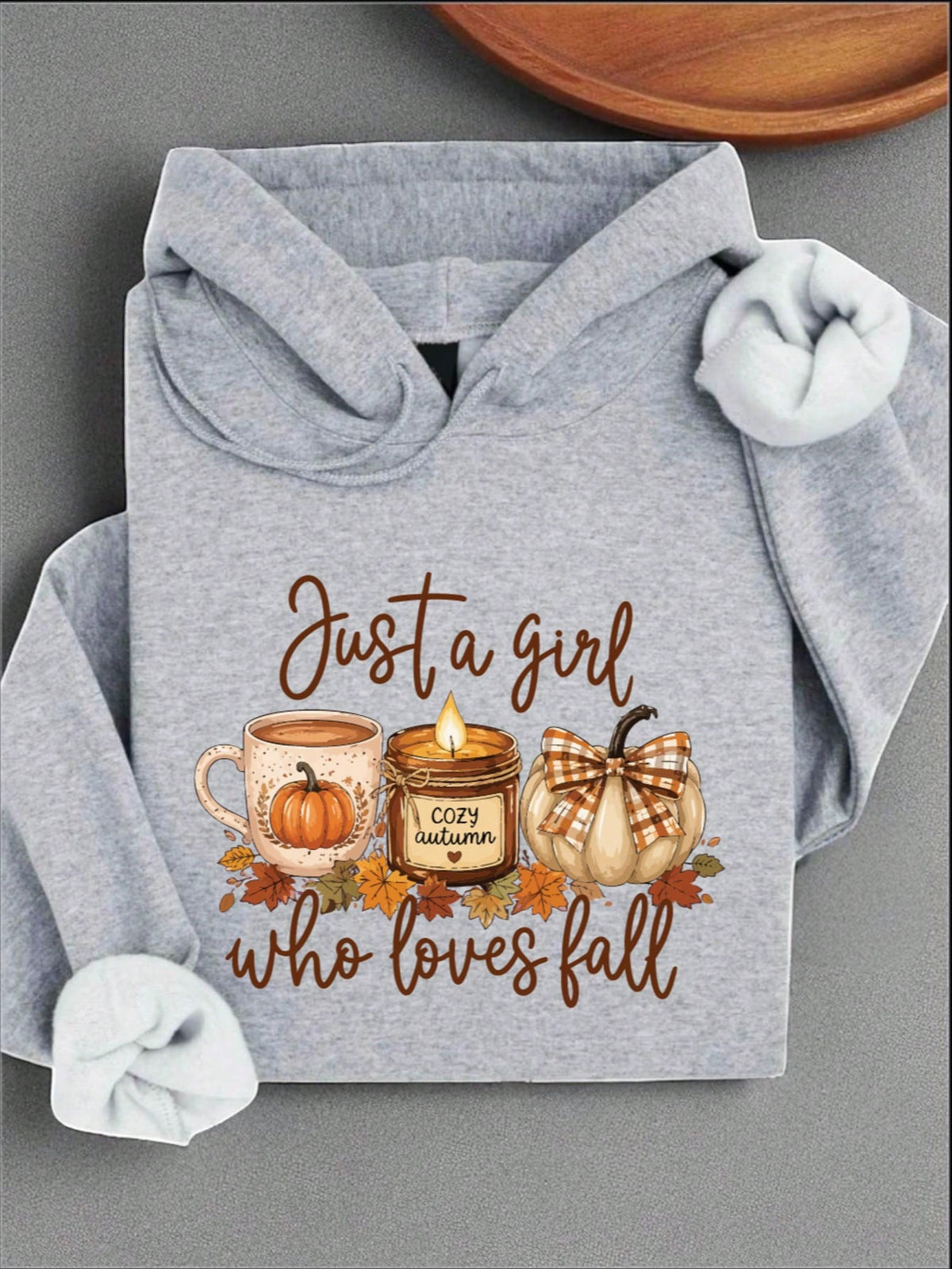 Just A Girl Who Loves Fall Unisex Hoodie