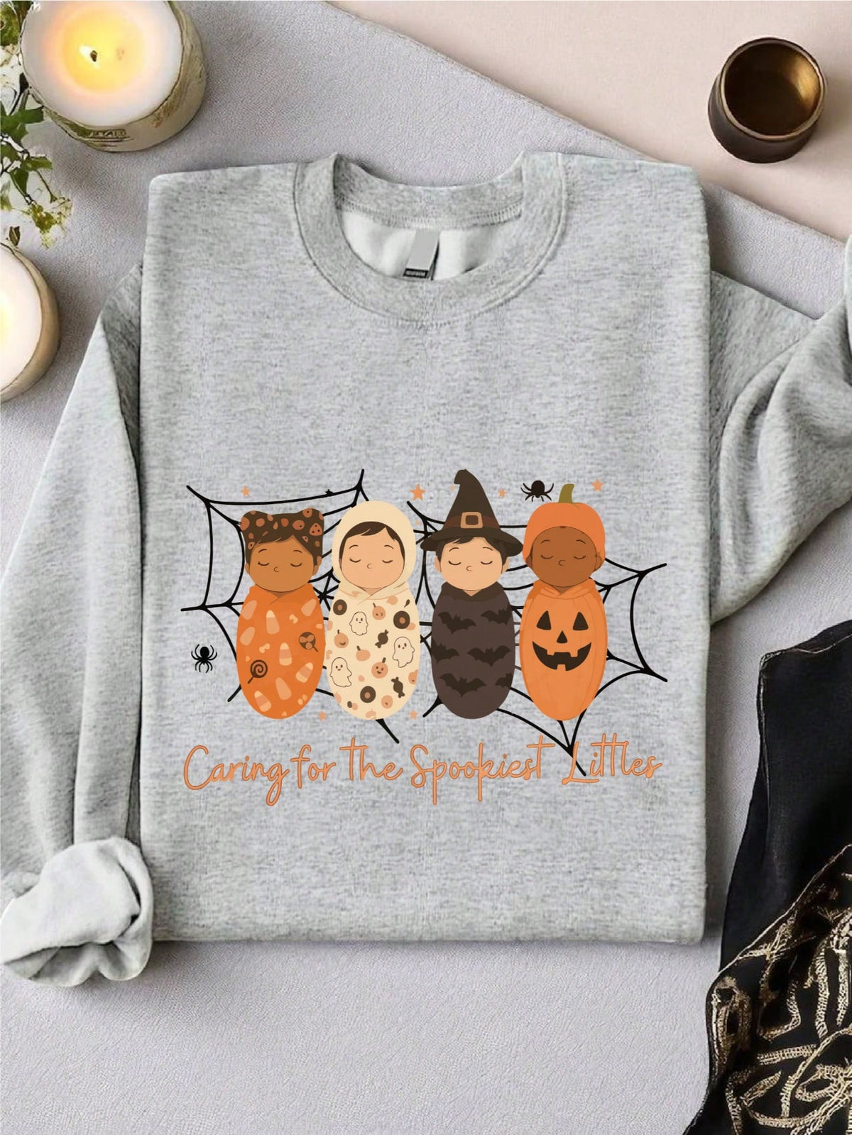 Caring For The Spookiest Littles Sweatshirt