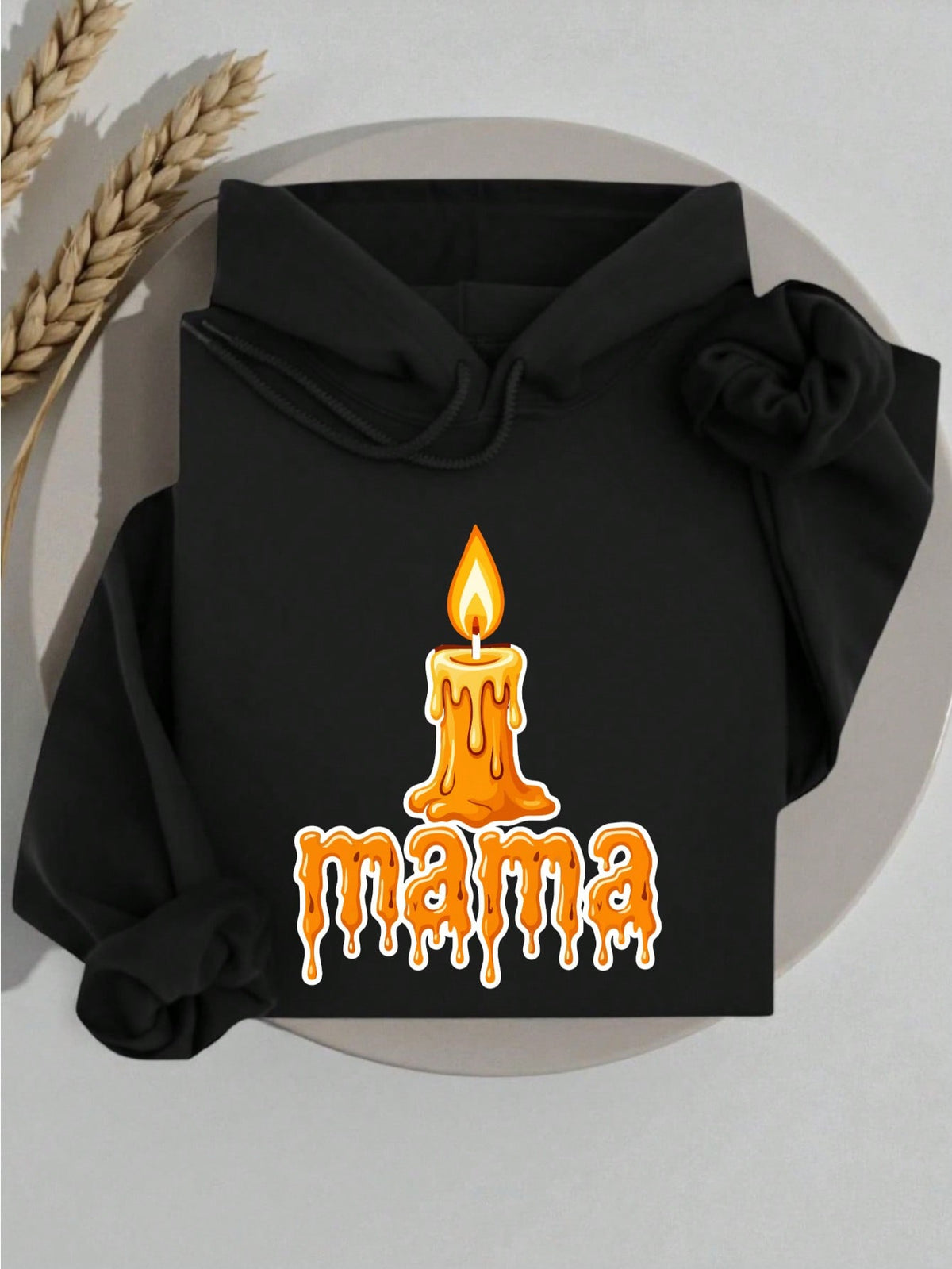 1PC Mama Dada Candle 1st Birthday Hoodie