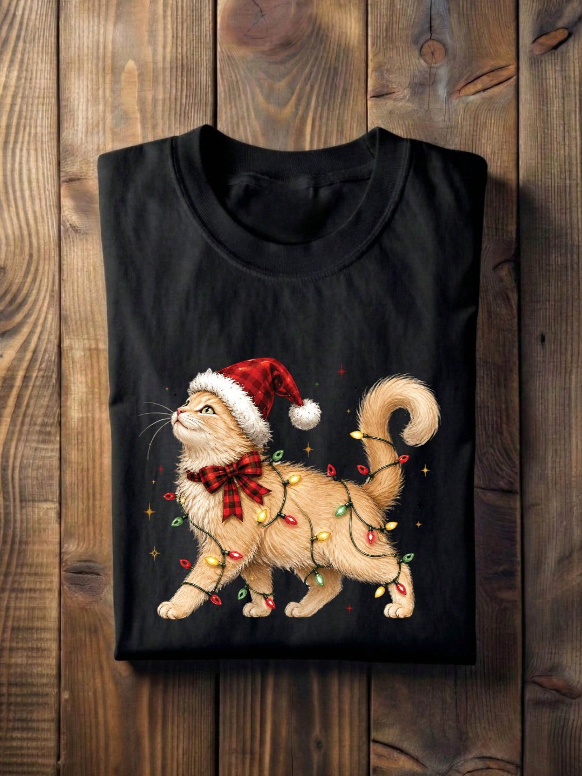 Christmas Cat T-Shirt