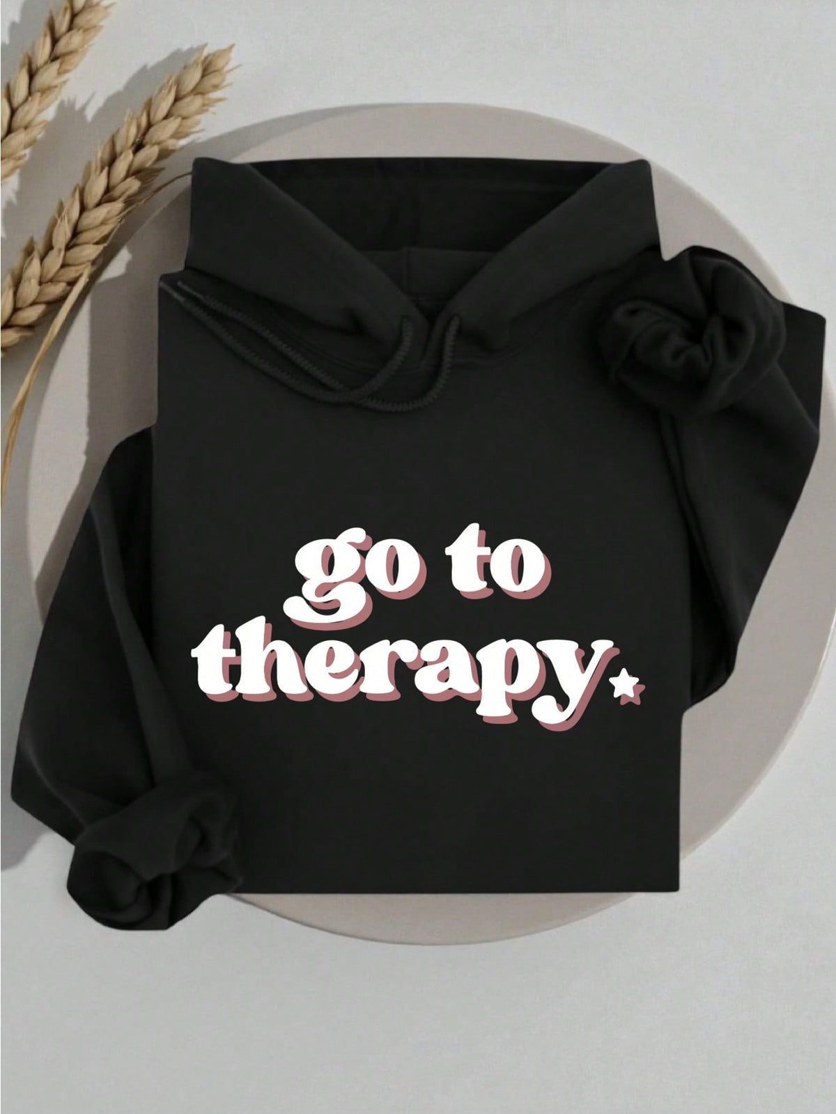 Vintage Go To Therapy Hoodie