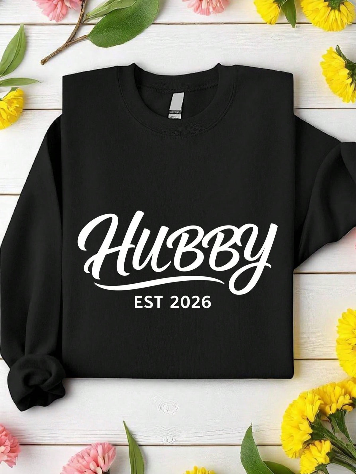 1PC Wifey And Hubby EST.2026 Sweatshirt