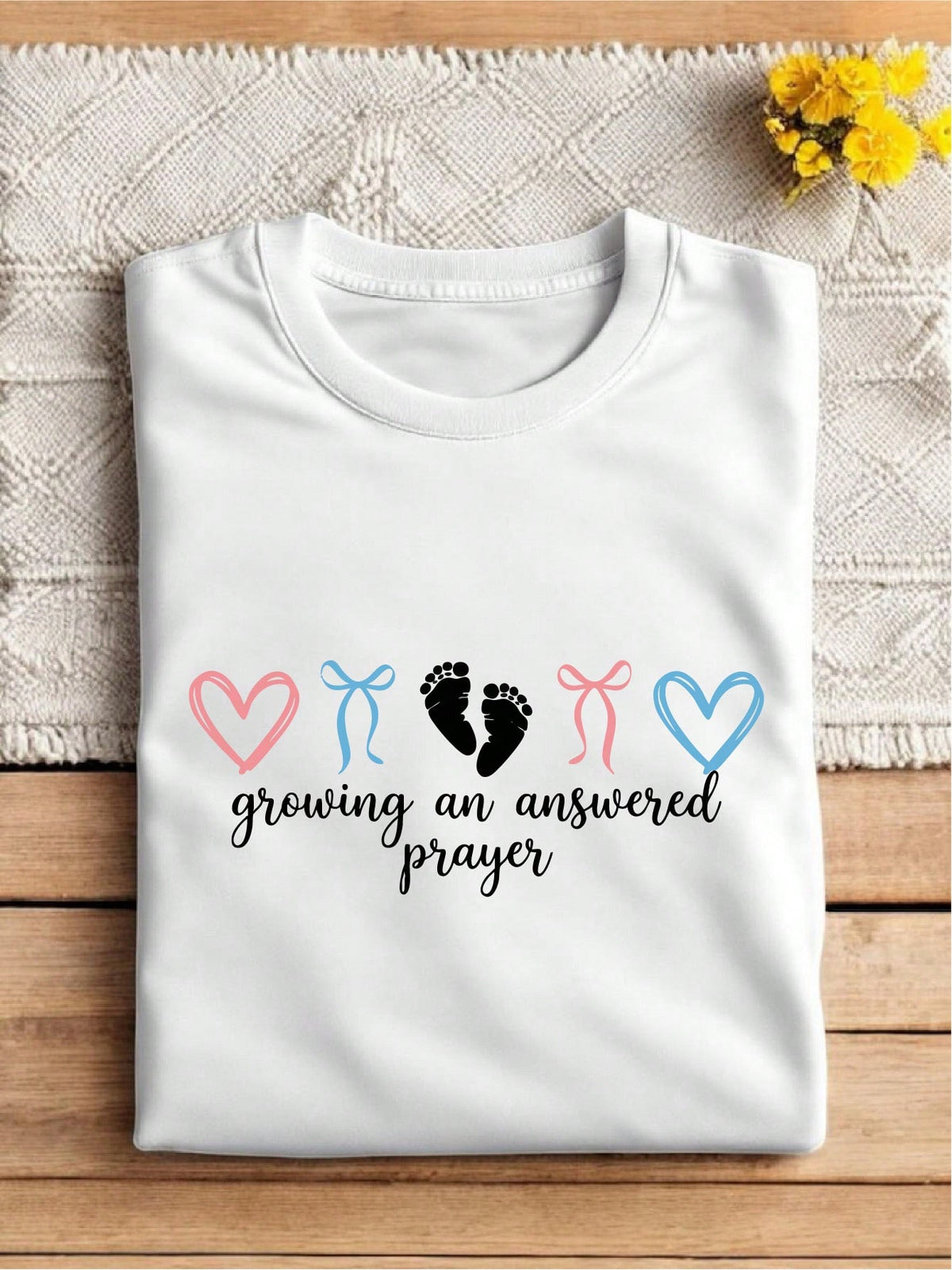 Coquette Pregnancy Reveal T-Shirt
