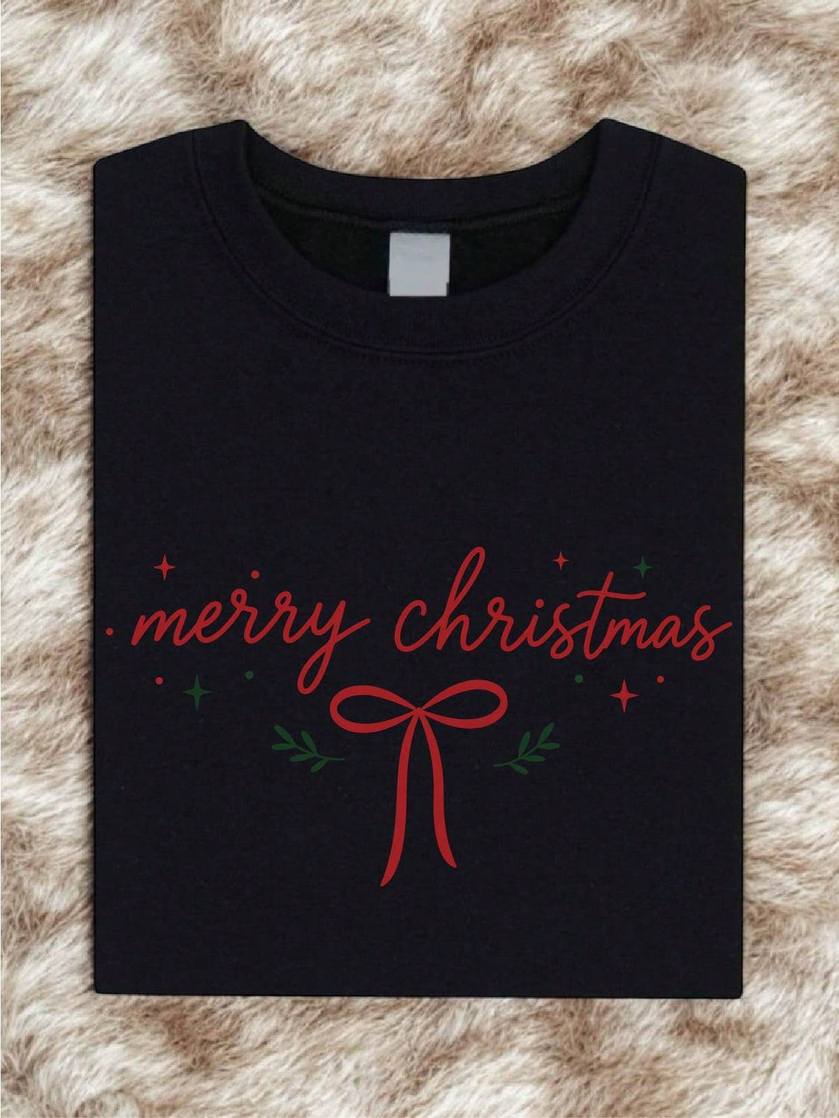 Merry Christmas Bow T-Shirt
