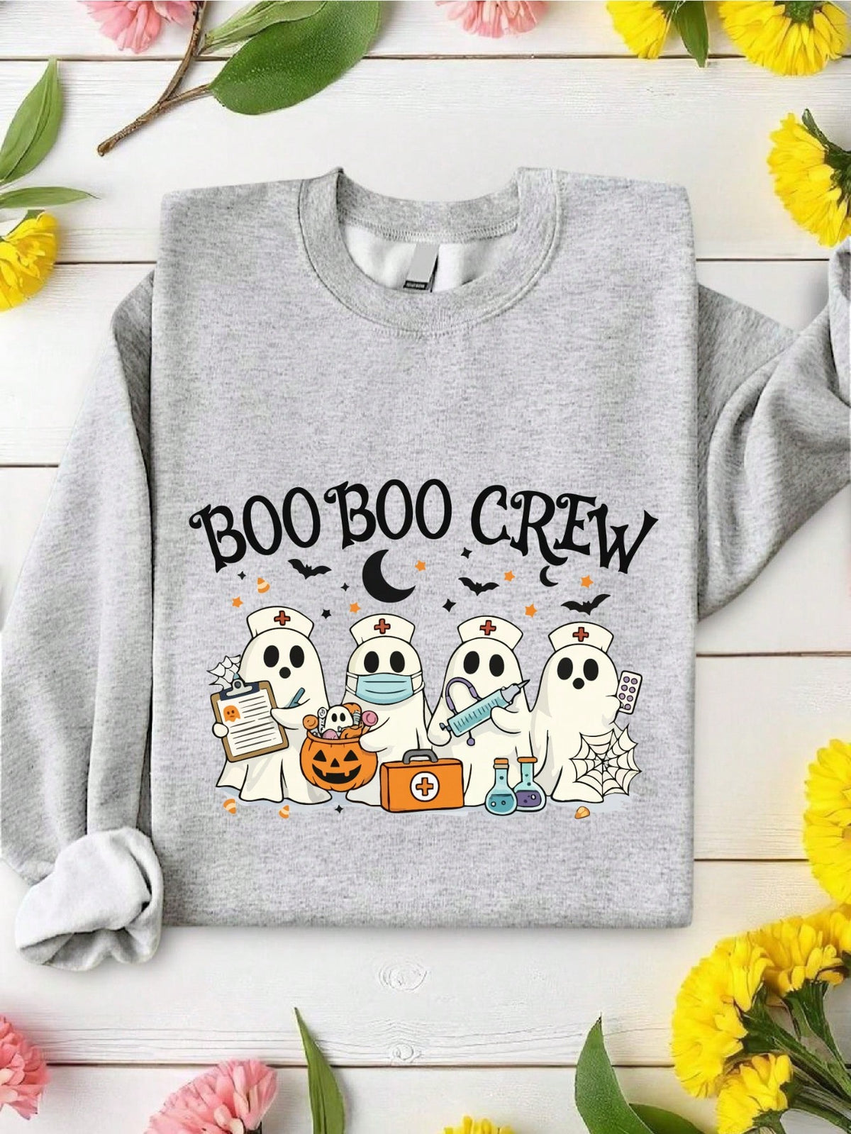 Nurse Halloween Ghost Sweatshirt