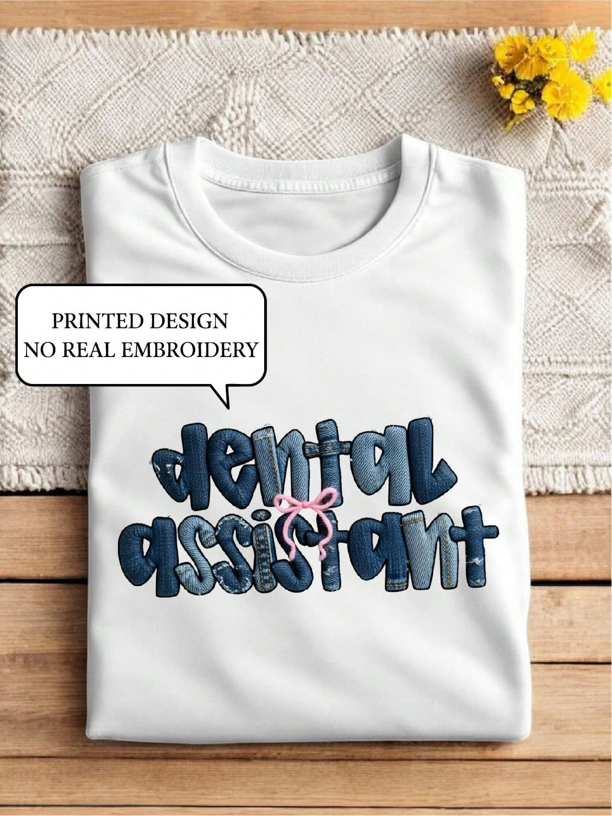 Dental Assistant (DTF Graphic Print) T-Shirt