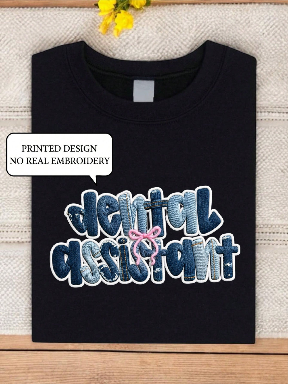 Dental Assistant (DTF Graphic Print) T-Shirt