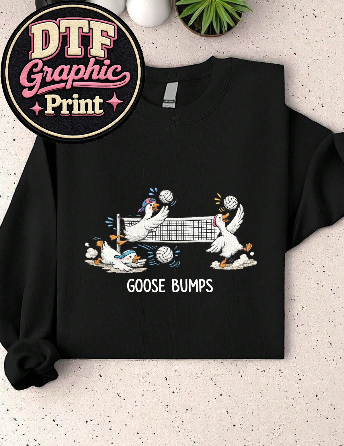 Volleyball Goose Sweatshirt