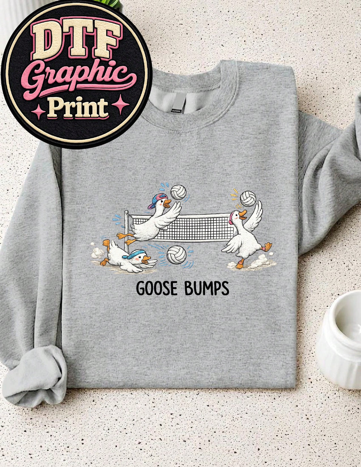 Volleyball Goose Sweatshirt