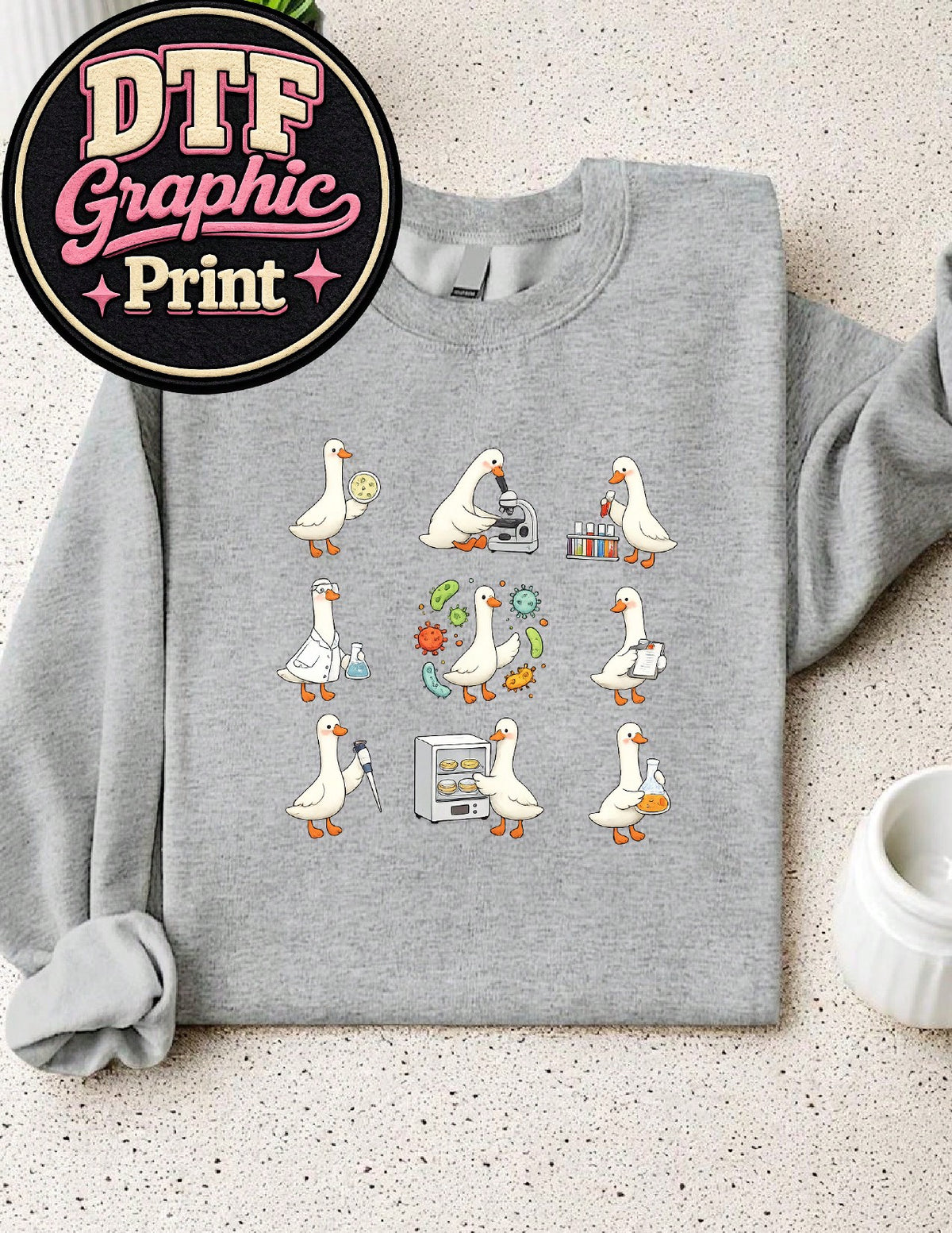 Microbiologist Gooses Sweatshirt