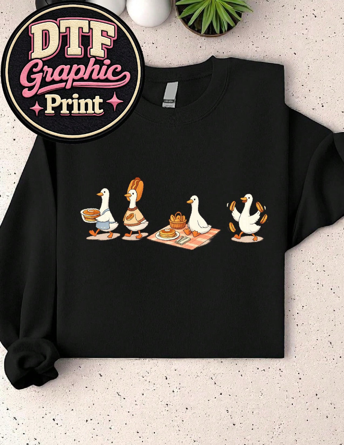 Hot Dog Goose Sweatshirt