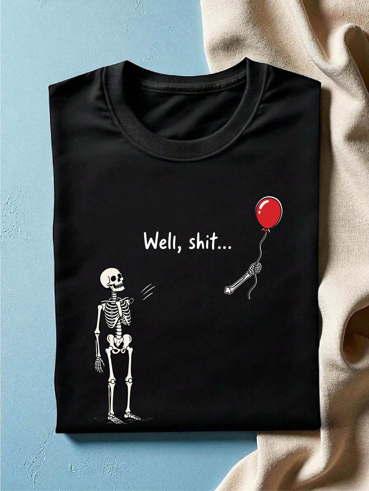 Skeleton Lost Balloon T-Shirt