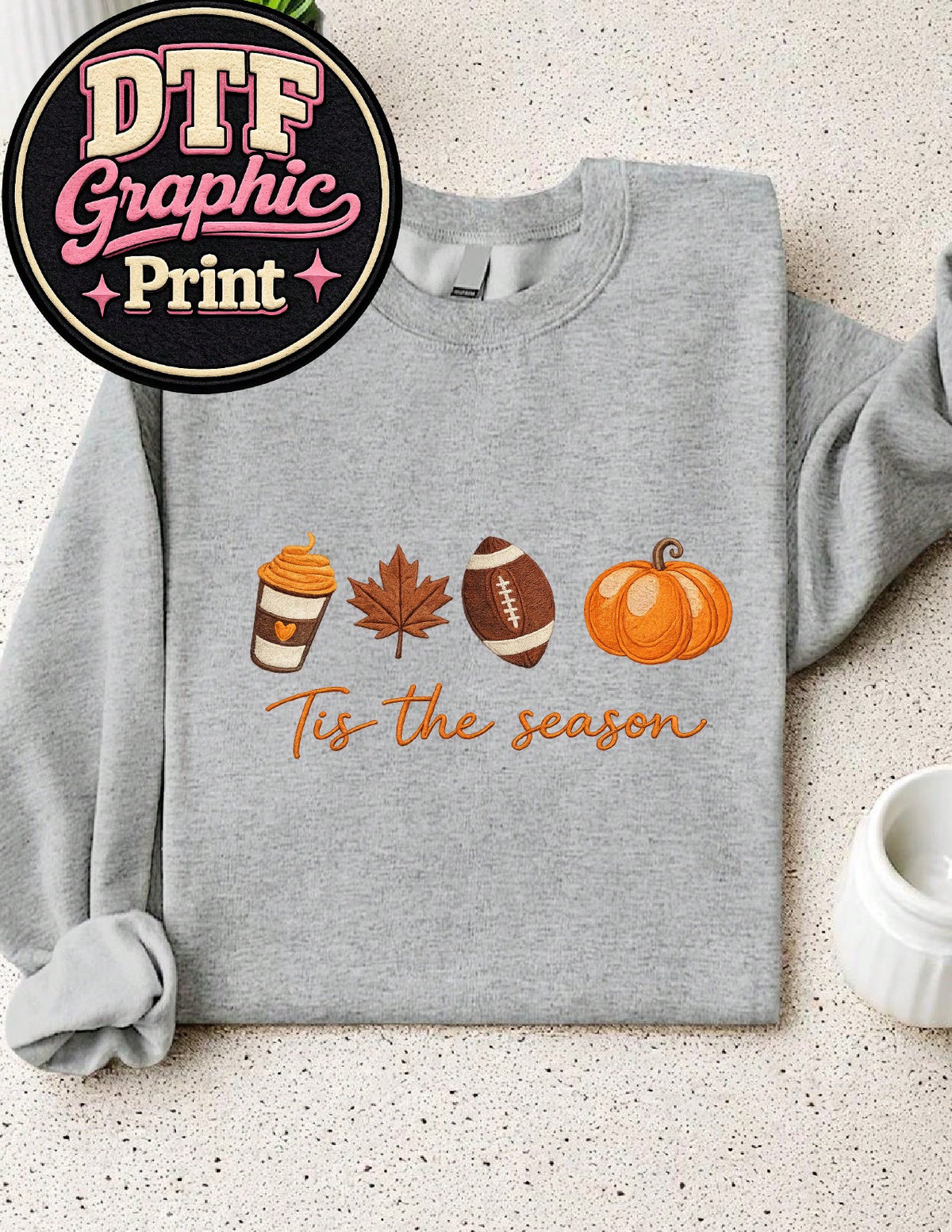 Tis The Season (Graphic Print) Sweatshirt