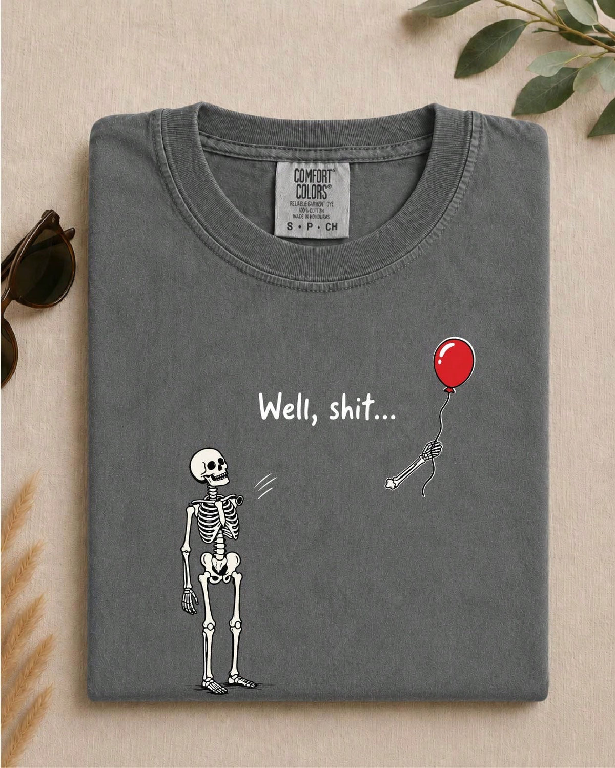 Skeleton Lost Balloon T-Shirt