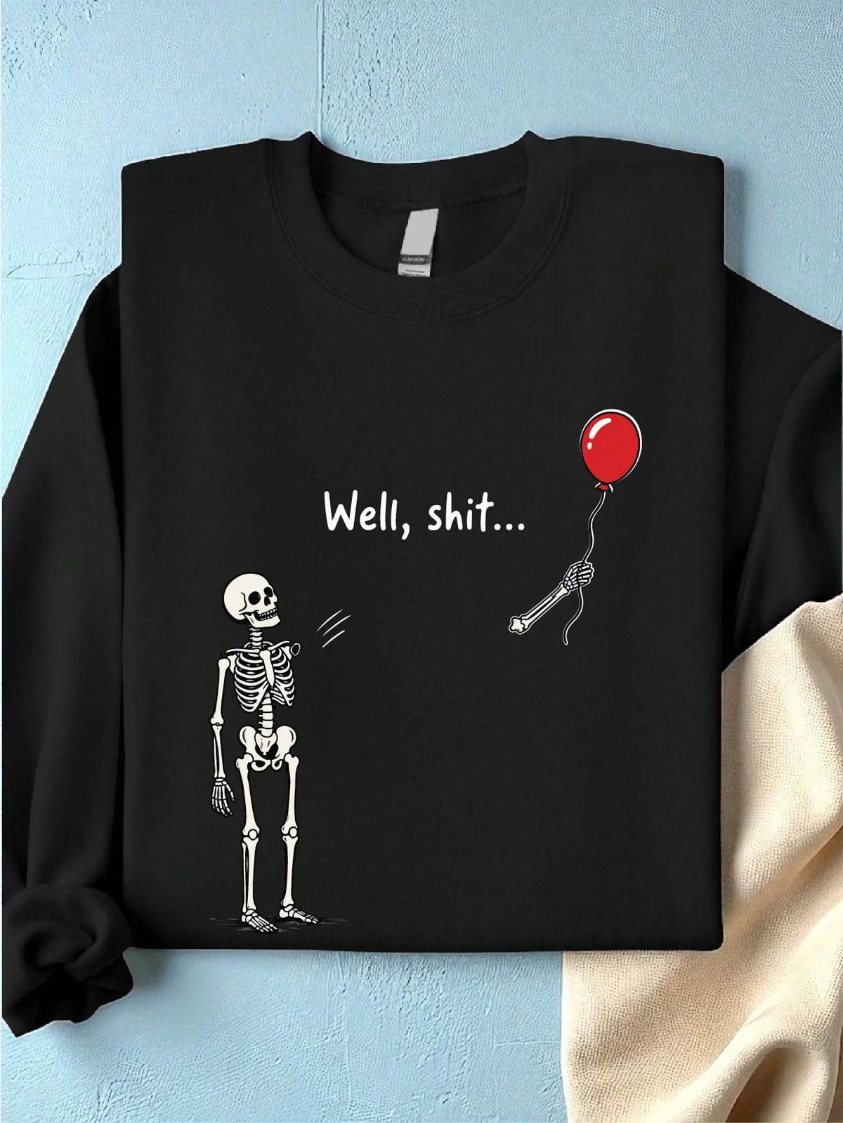 Skeleton Lost Balloon Sweatshirt