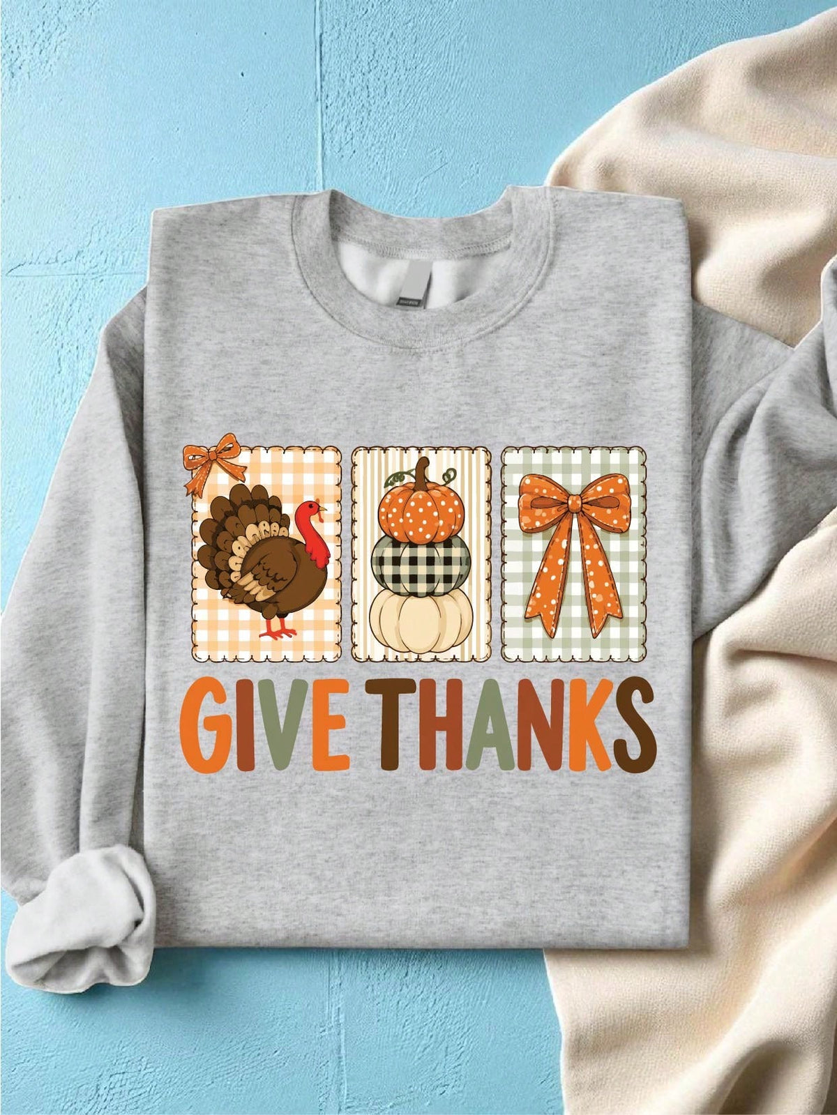 Coquette Give Thanks Sweatshirt