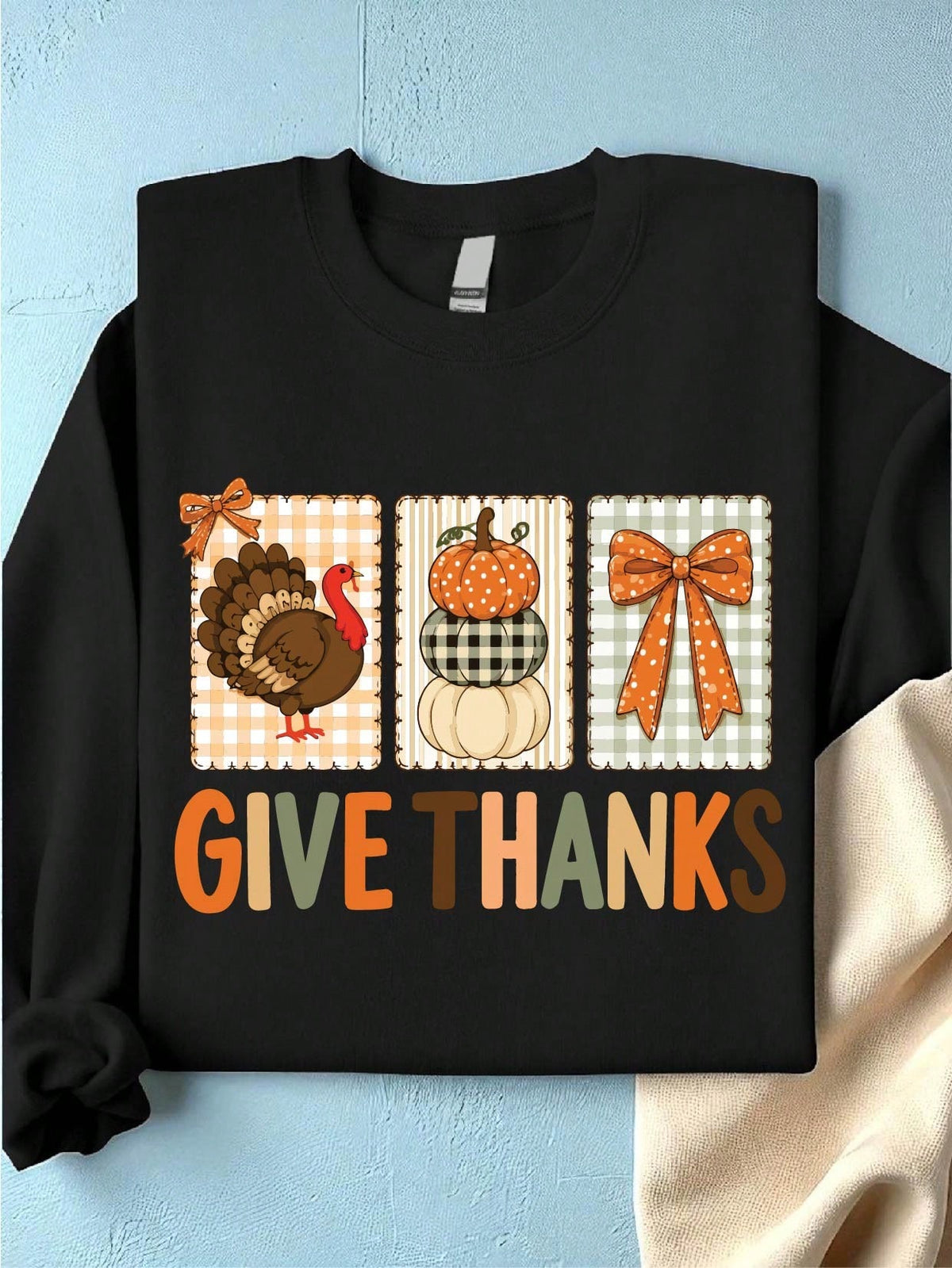 Coquette Give Thanks Sweatshirt