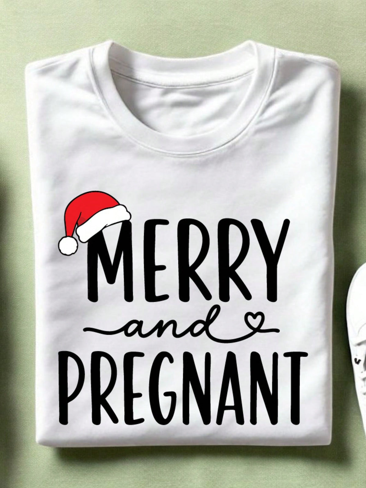 Merry And Pregnant Unisex T-Shirt