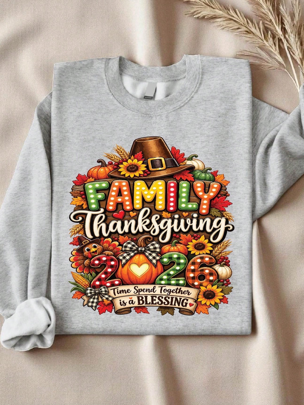 Family Thanksgiving 2026 Sweatshirt