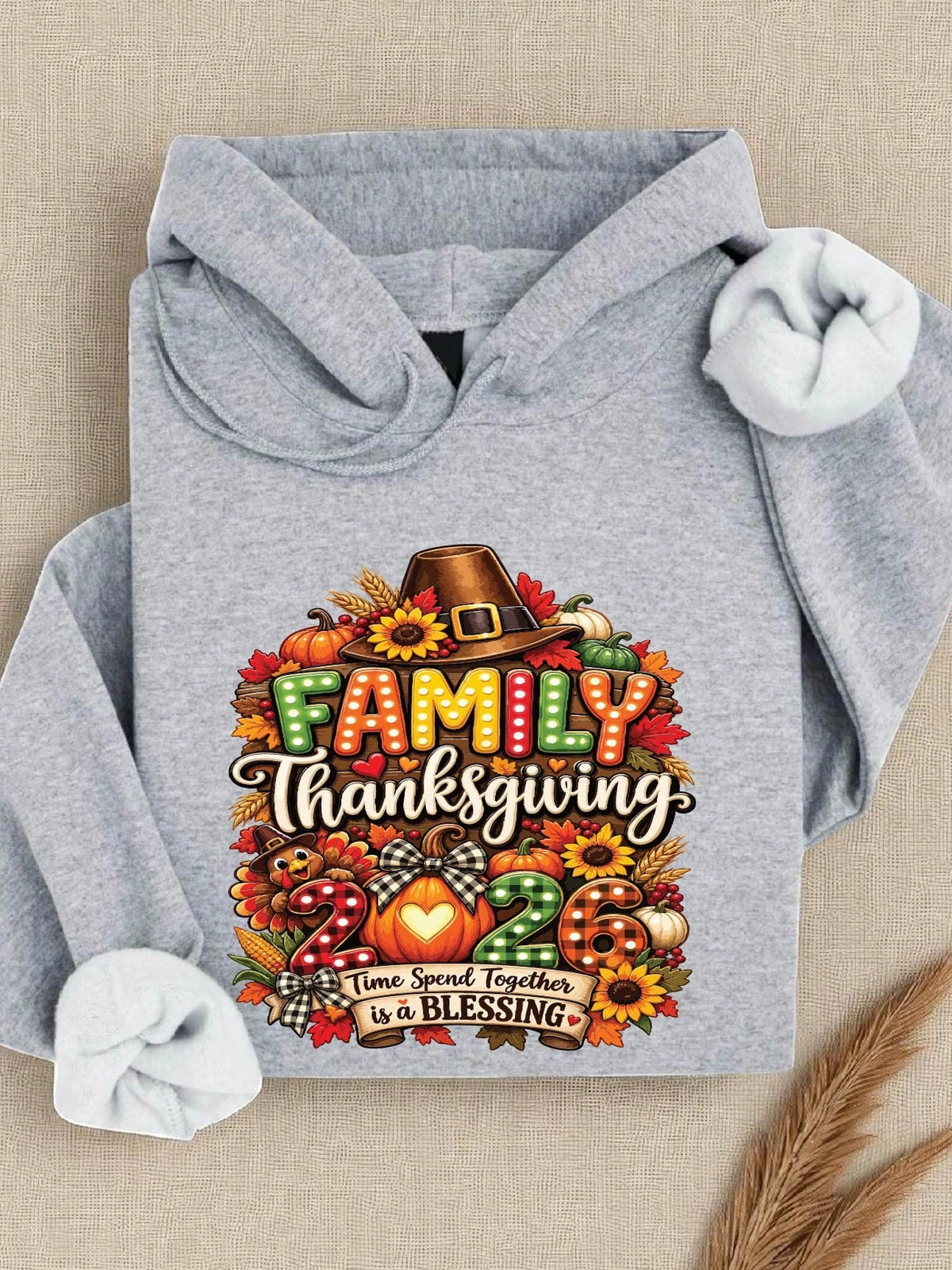 Family Thanksgiving 2026 Hoodie