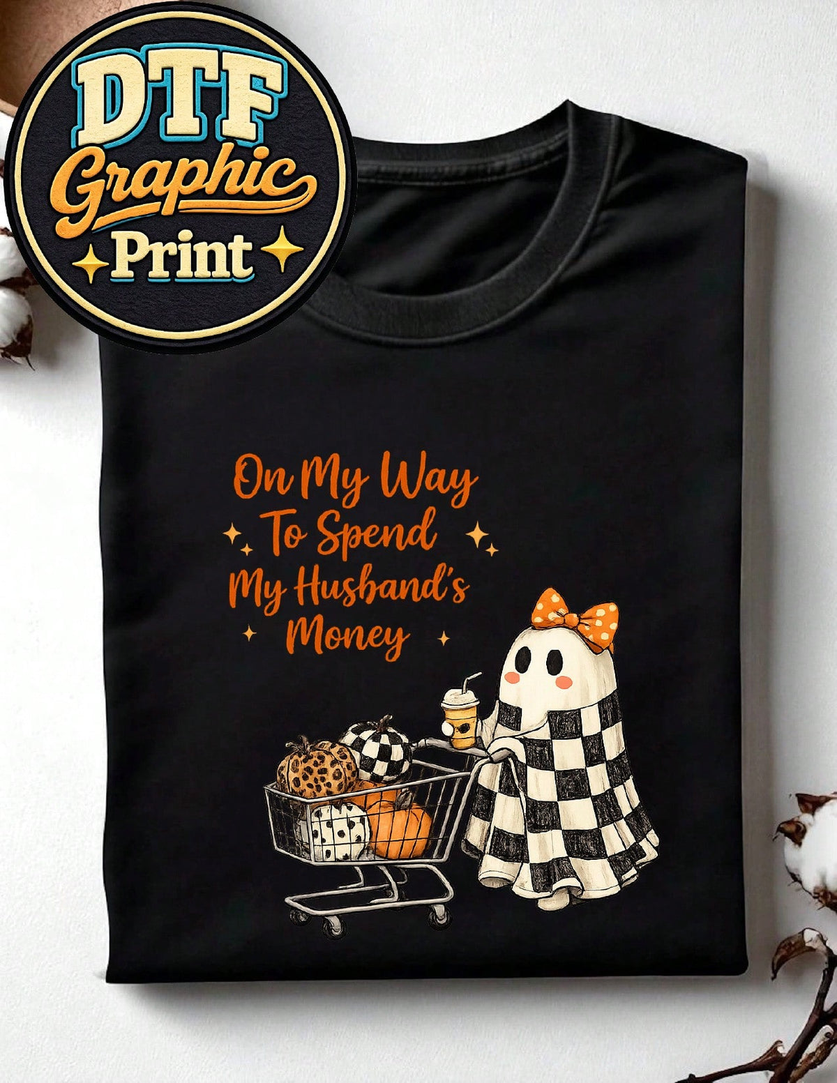 Funny Halloween Ghost T-Shirt