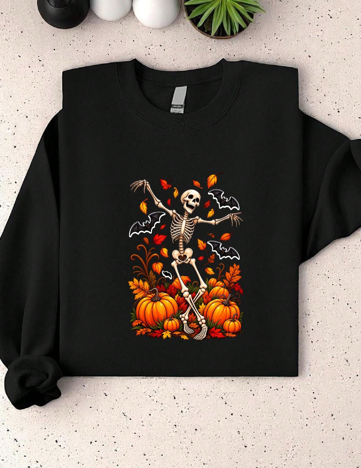 Happy Halloween Skeleton Sweatshirt