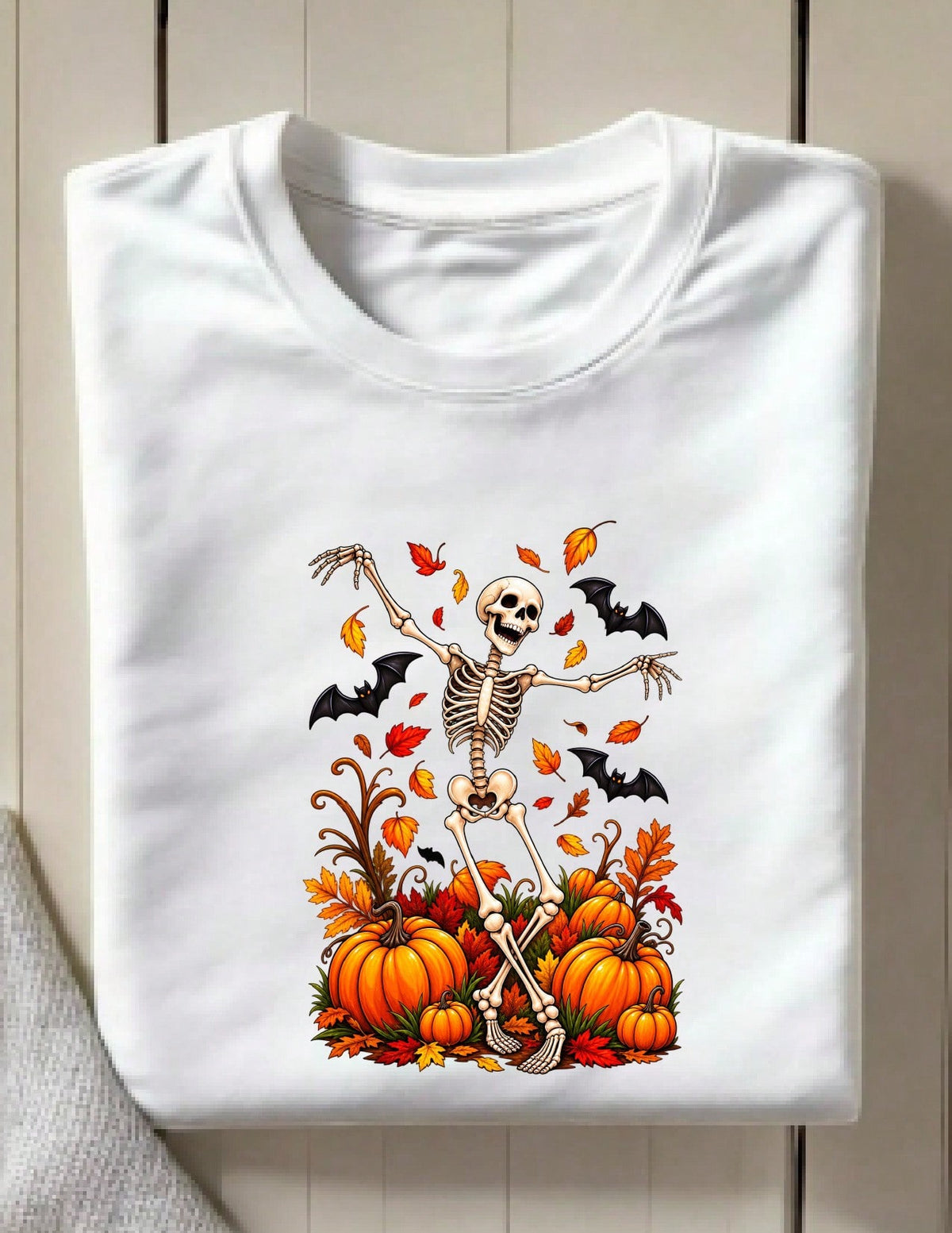 Happy Halloween Skeleton T-Shirt