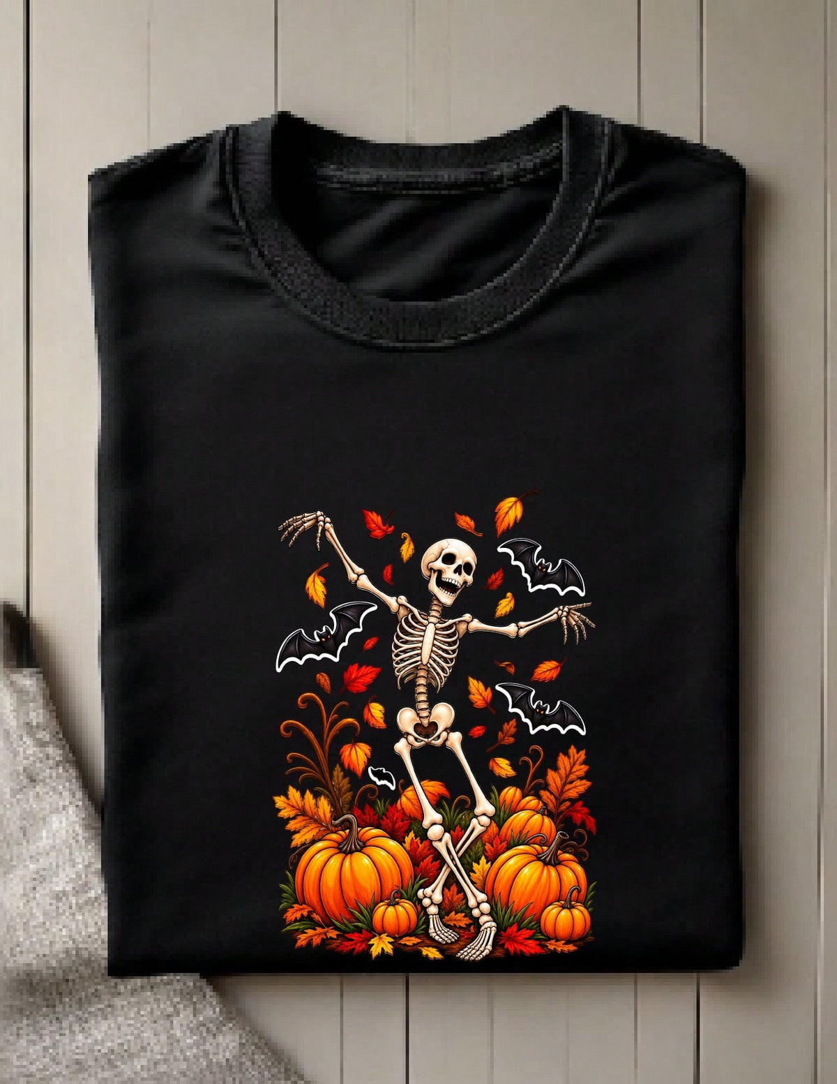 Happy Halloween Skeleton T-Shirt