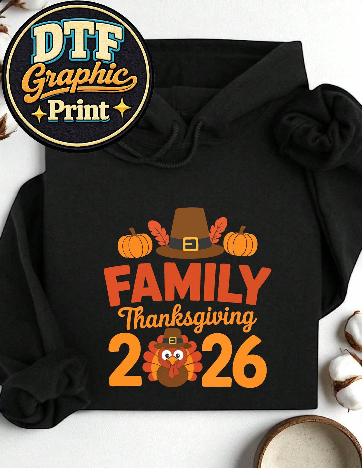 Family Thanksgiving 2026 Hoodie