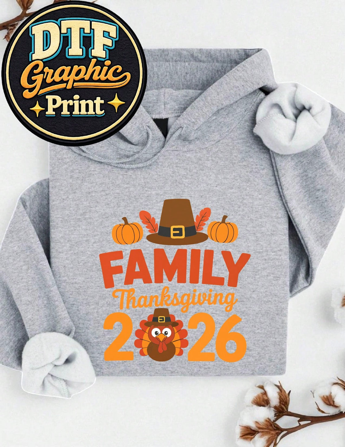 Family Thanksgiving 2026 Hoodie