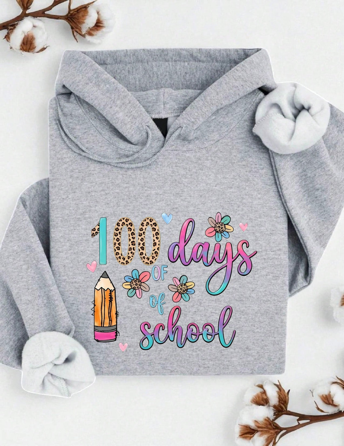 100 Days Of School Hoodie