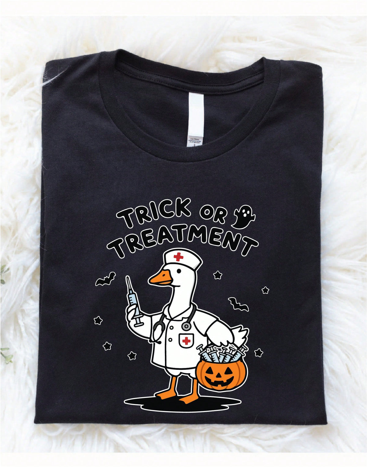 Trick Or Treatment Goose Nurse T-Shirt