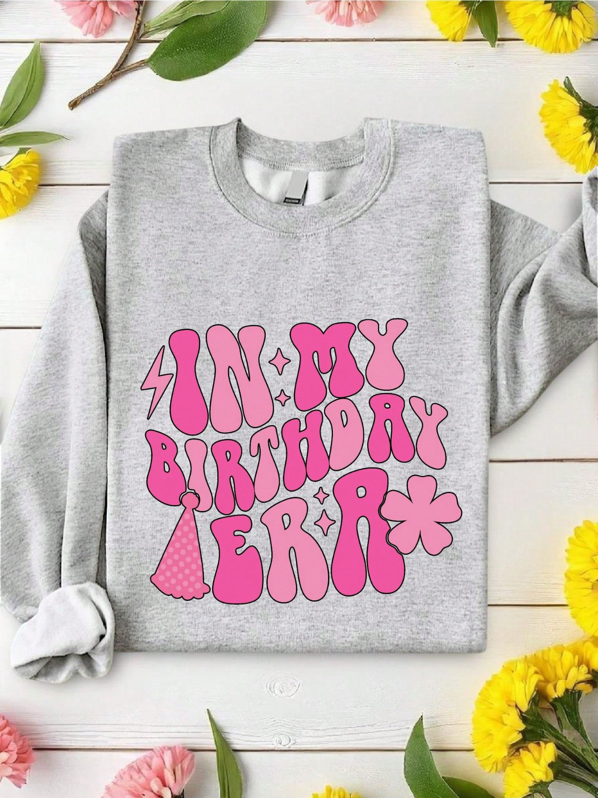 Retro In My Birthday Era Sweatshirt