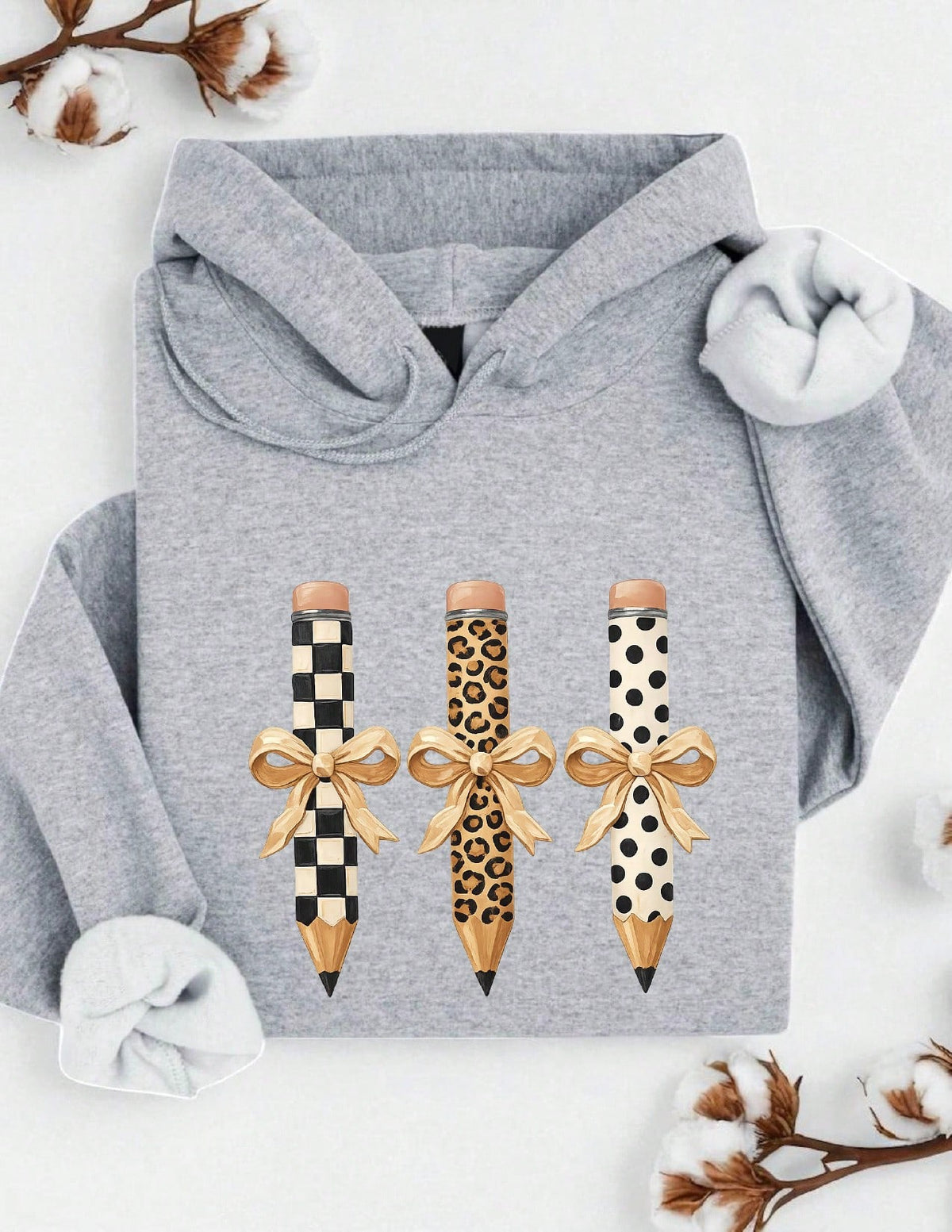 Coquette Pencil Hoodie