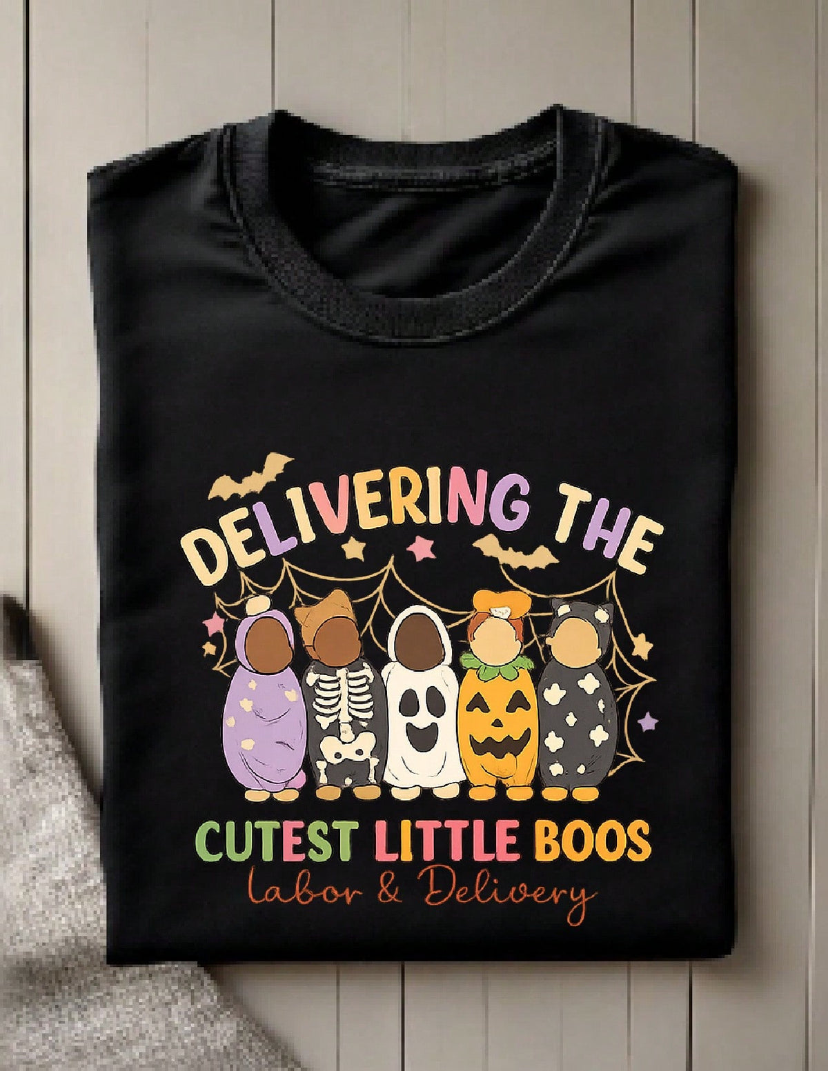 Halloween Labor And Delivery Nurse T-Shirt