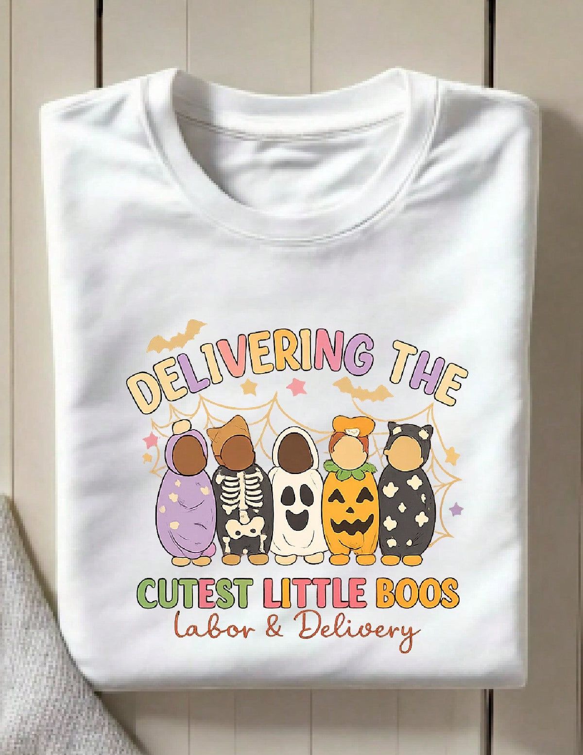Halloween Labor And Delivery Nurse T-Shirt