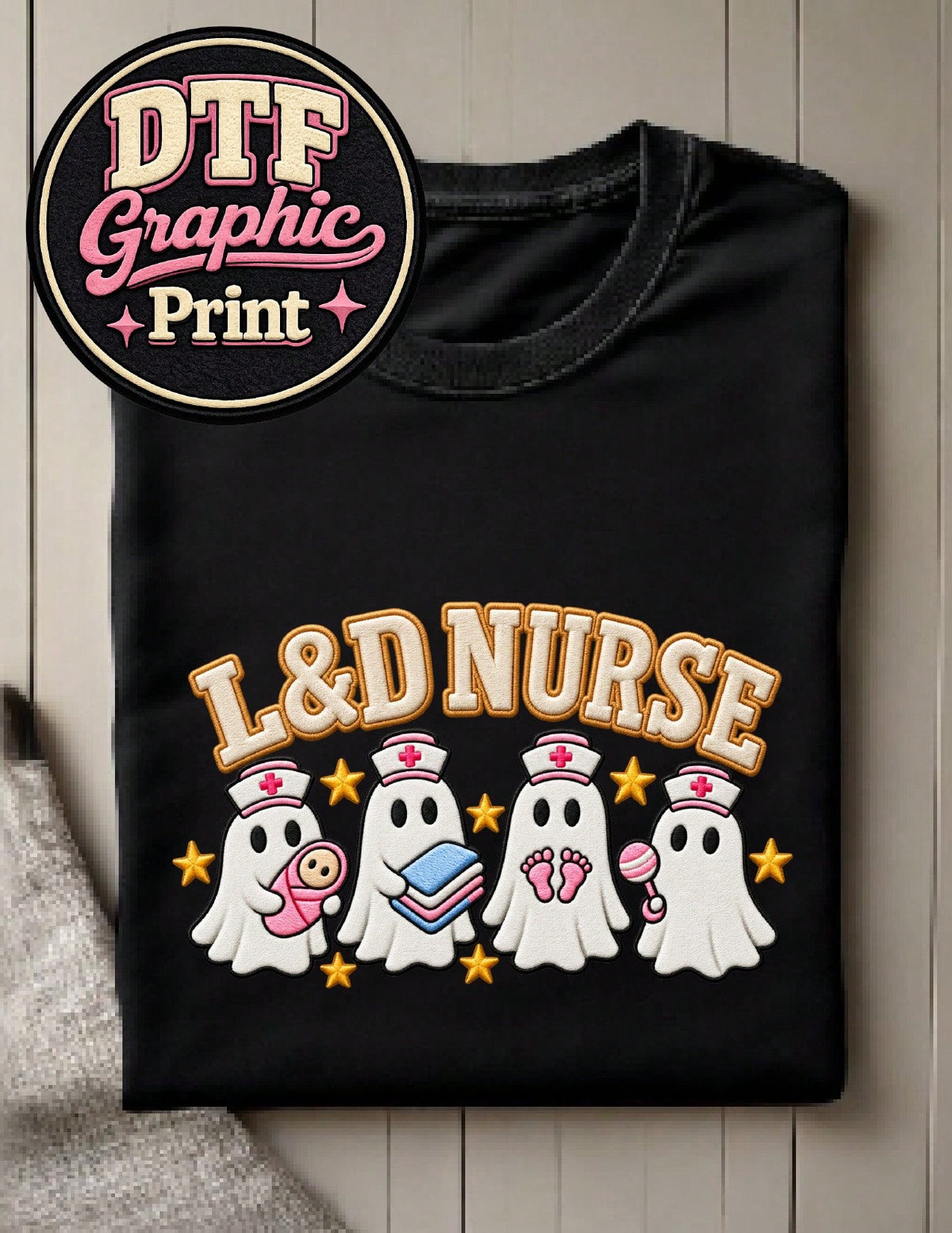 L&D Nurse (Graphic Print) T-Shirt