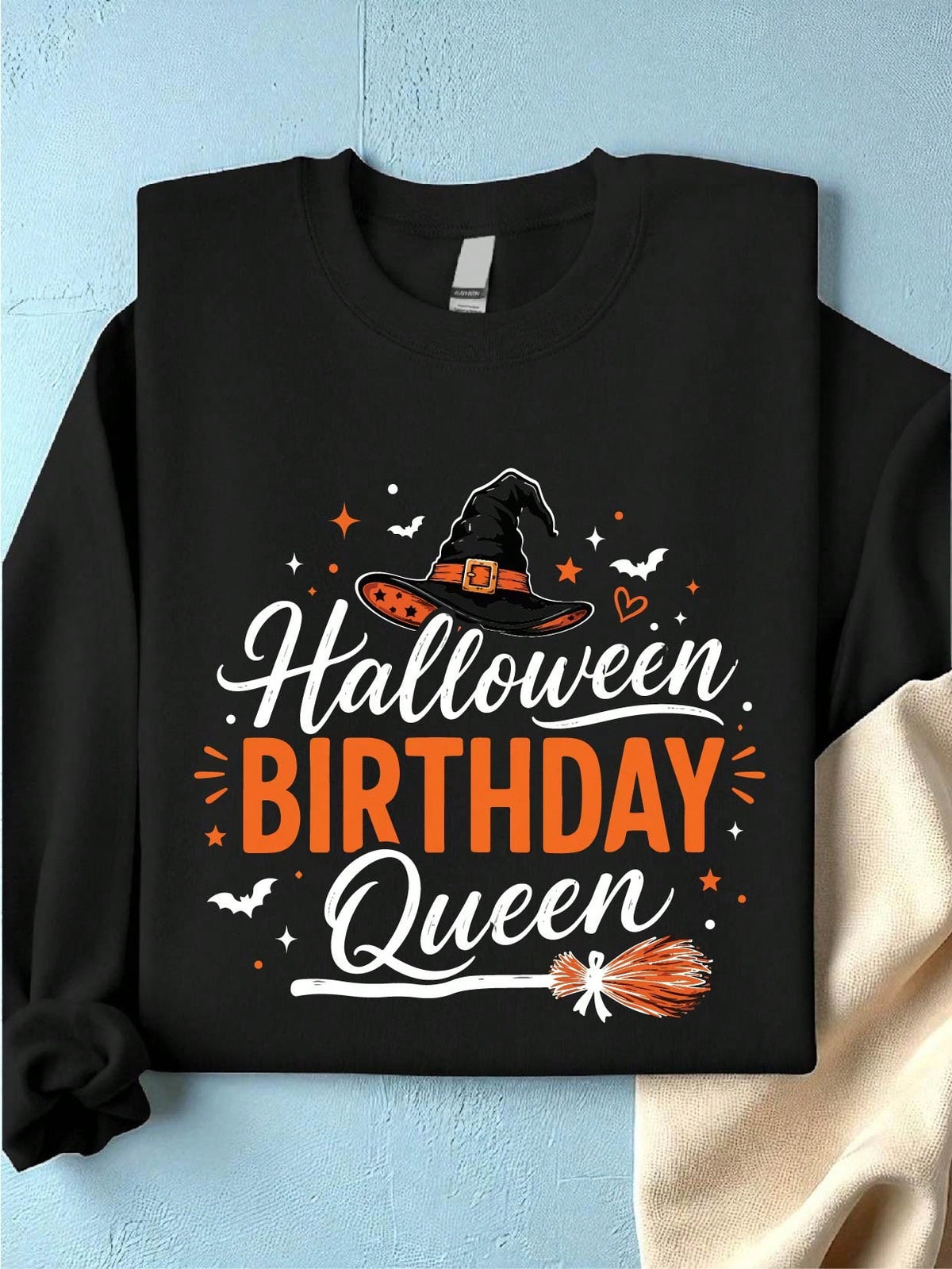 Halloween Birthday Queen Sweatshirt
