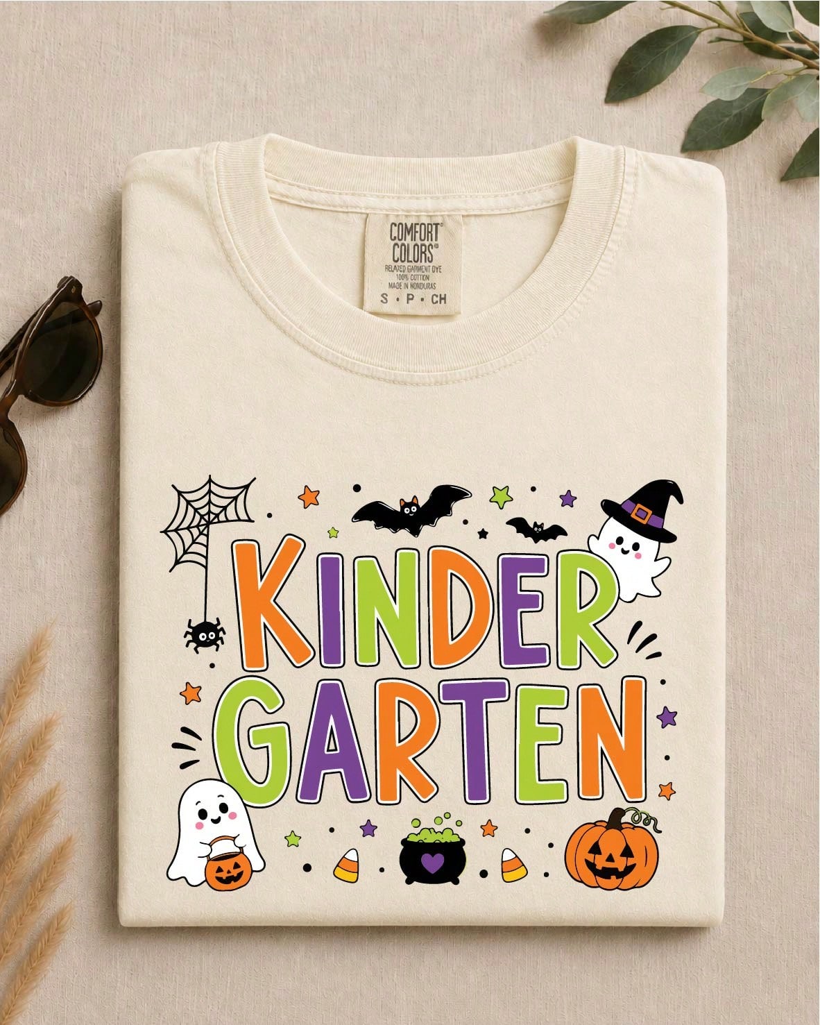 Halloween Kindergarten Teacher T-Shirt
