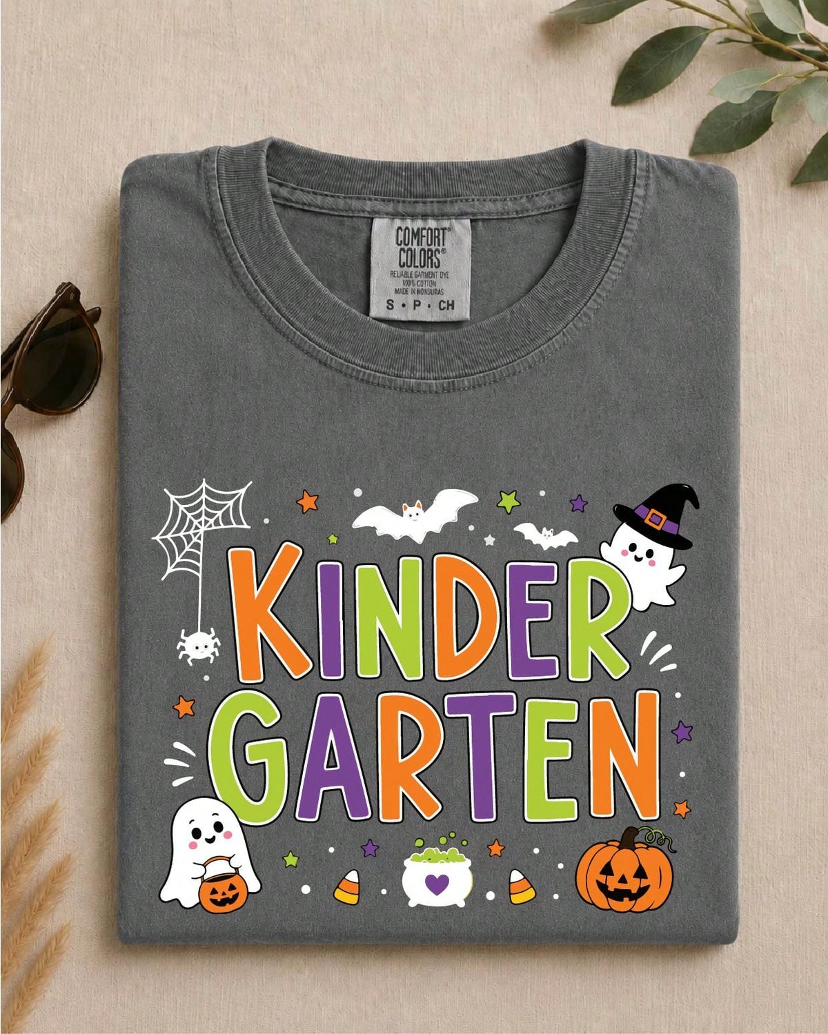 Halloween Kindergarten Teacher T-Shirt