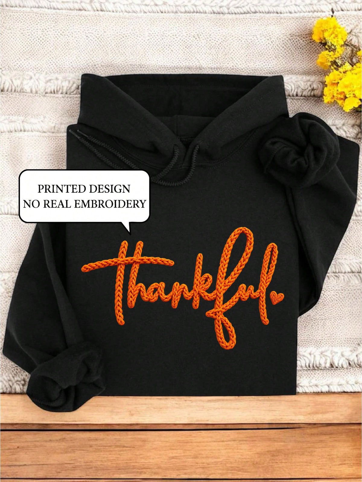 Thankful (DTF Graphic Print) Hoodie