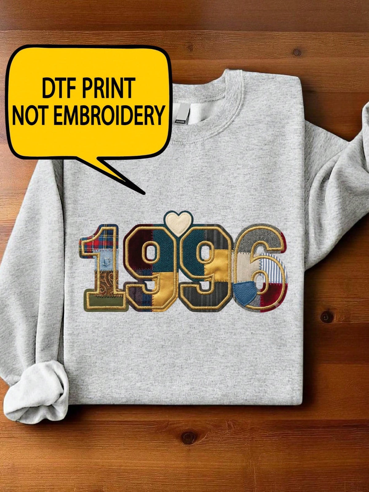 1996 ( DTF Graphic Print ) Sweatshirt