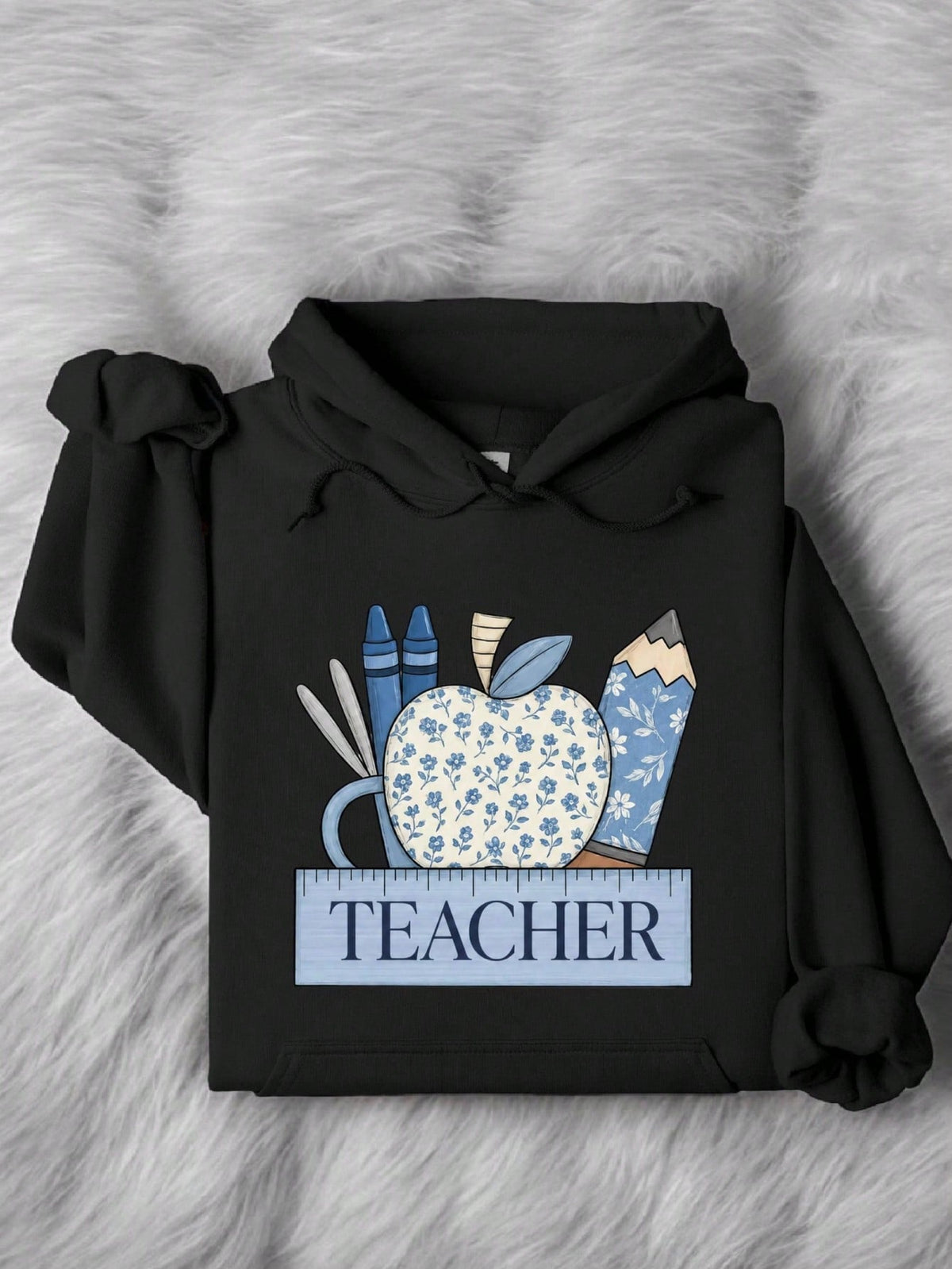 Retro Teacher Hoodie