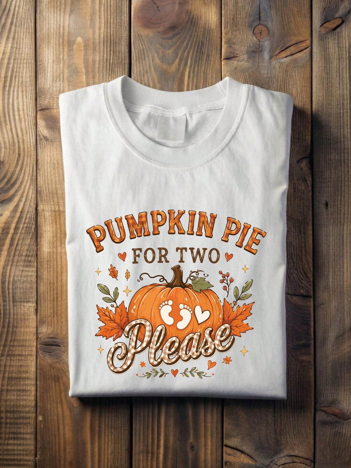 Pumpkin Pie For Two Please T-Shirt