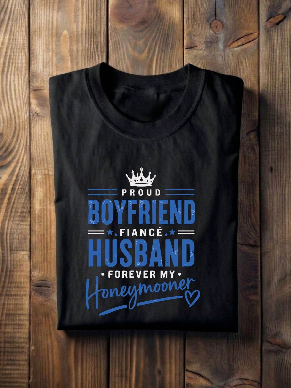 1 PC Wife Husband Honeymooner T-Shirt