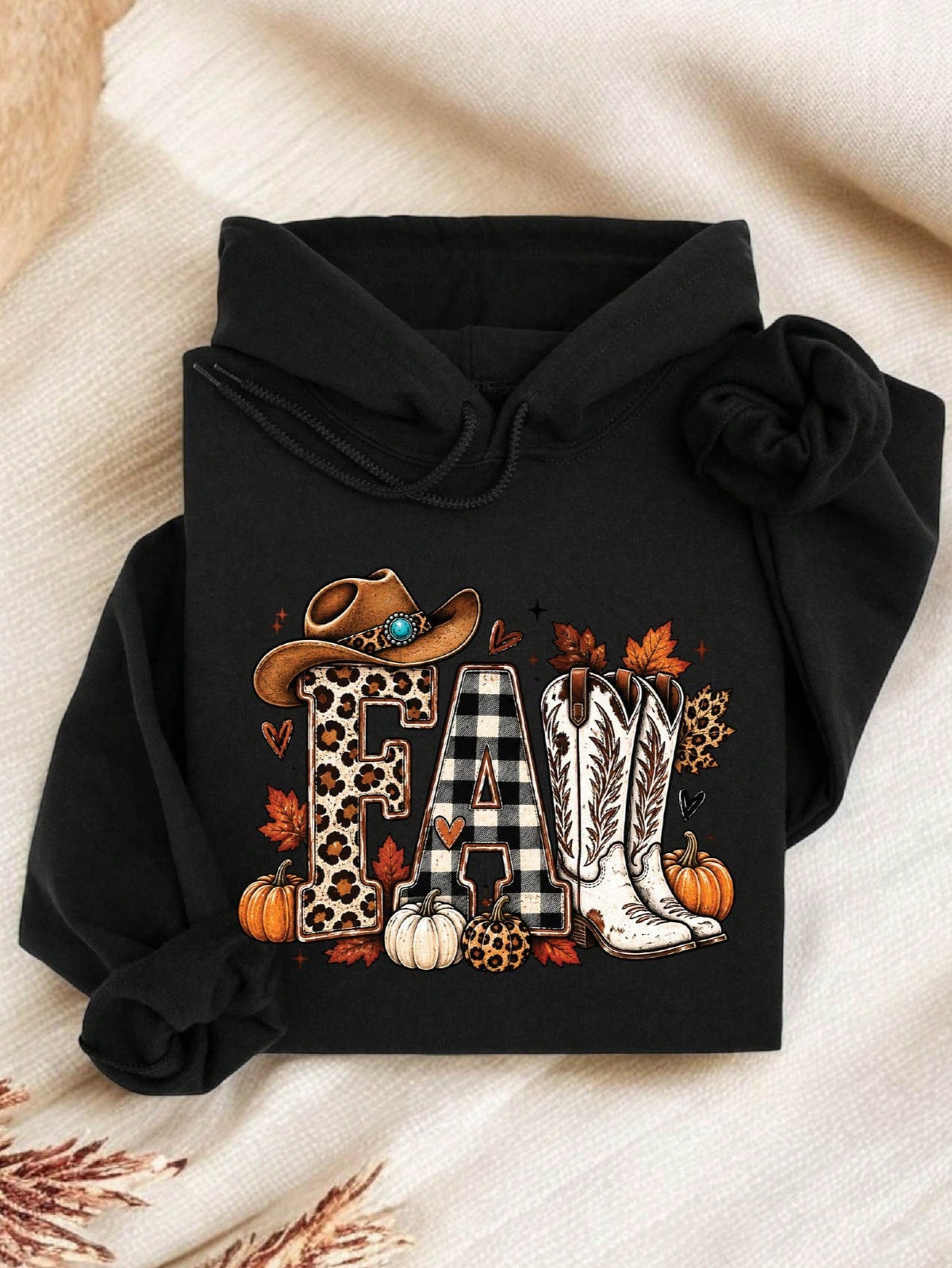 Fall Western Hoodie