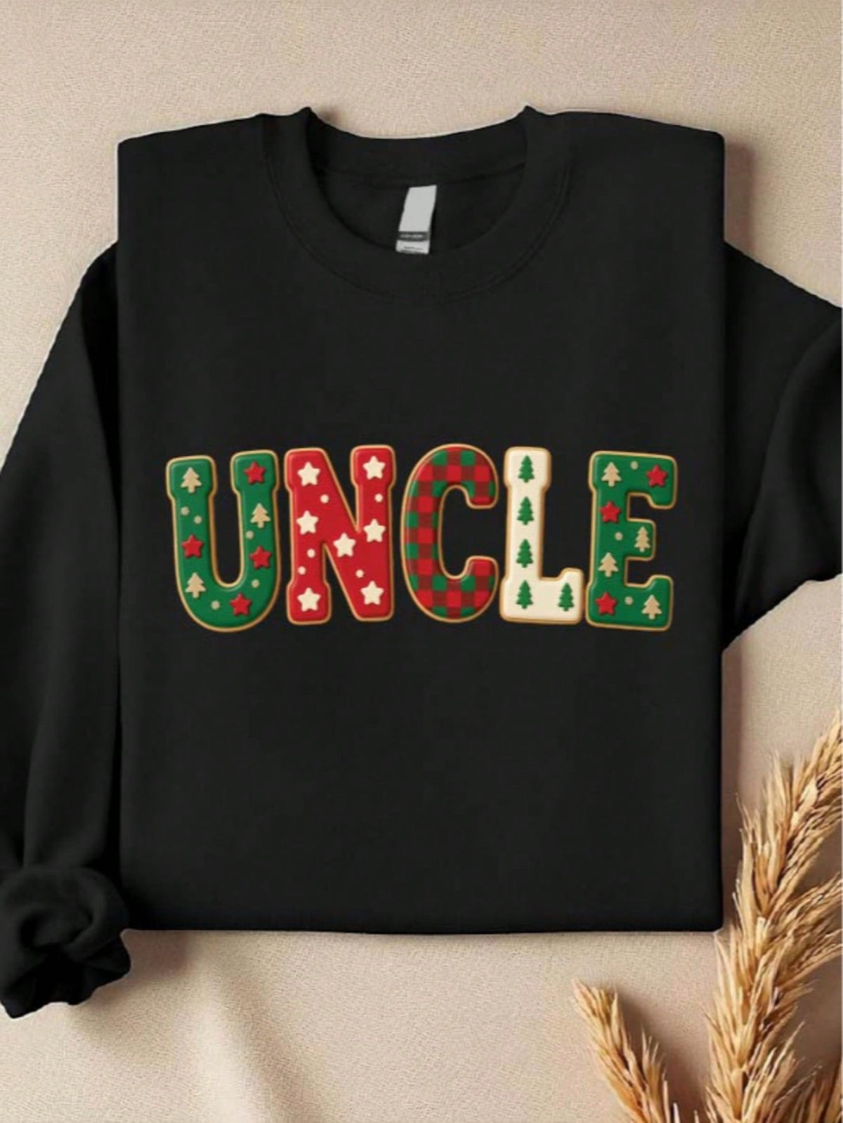 1 PC Aunt Uncle Christmas Sweatshirt