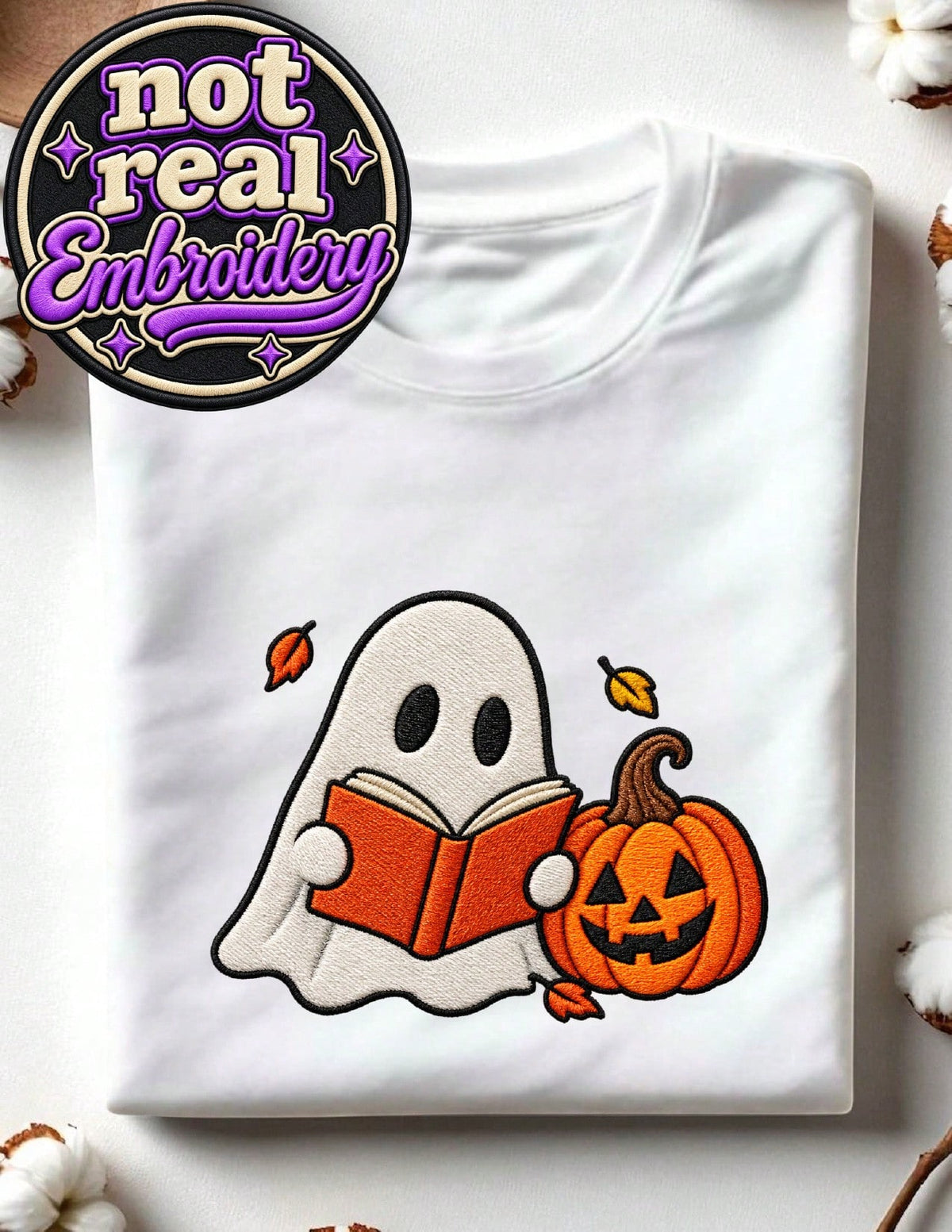 Reader Ghost Graphic Print T-Shirt